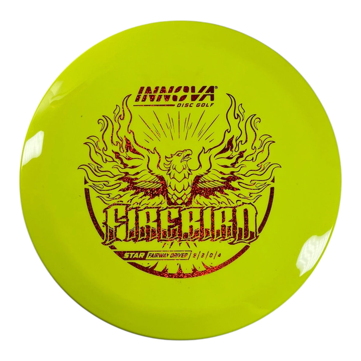 Innova Champion Discs Firebird | Star | Yellow/Red Sparkle 172g Disc Golf