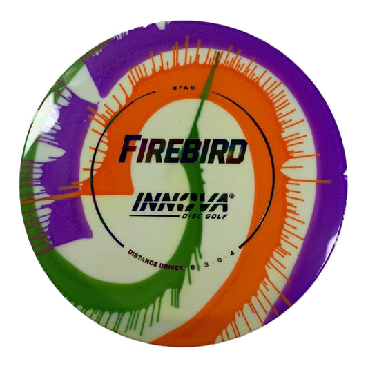 Innova Champion Discs Firebird | Star I-Dye | Orange/Rainbow 168g Disc Golf