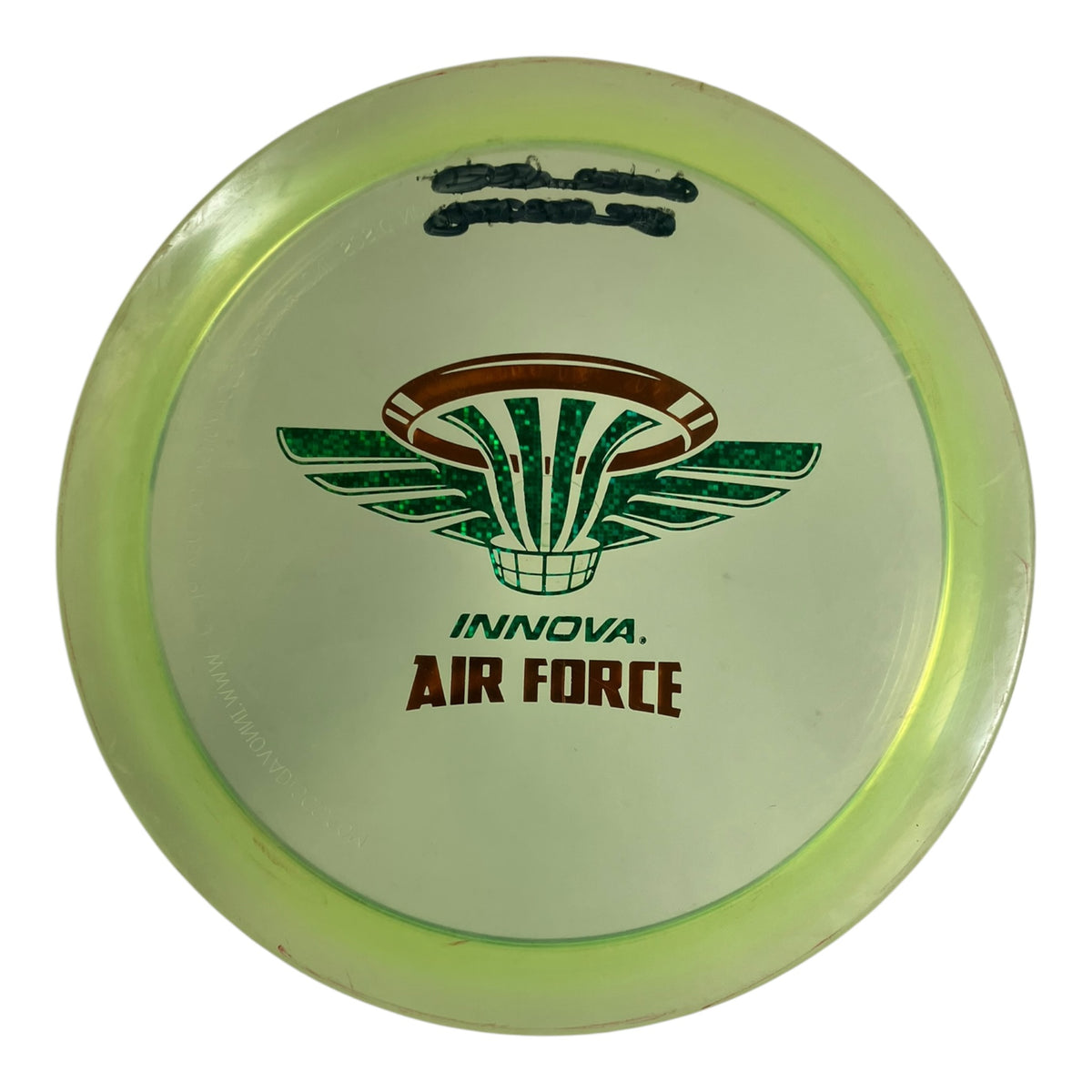 Innova Champion Discs Firebird - Used Fair | Champion | Green/Gold 173g (Air Force) Disc Golf