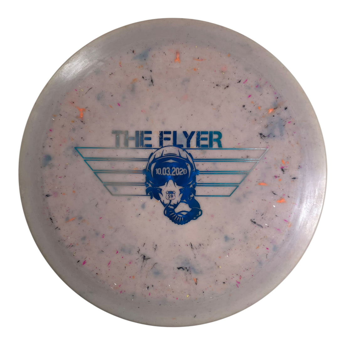 Innova Champion Discs Firebird - Used Fair | Splatter Star | Purple/Blue 175g Disc Golf