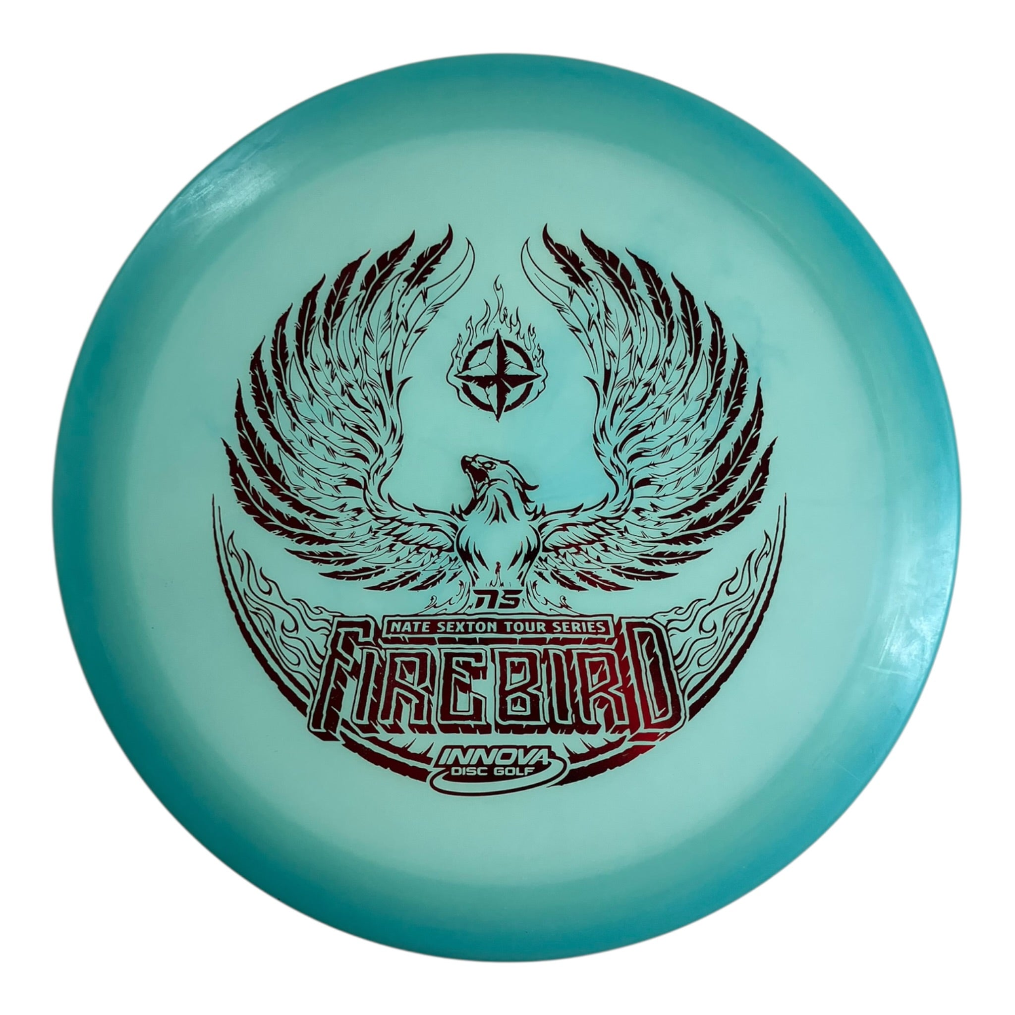 Innova Champion Discs Firebird - Used Like New | Champion Color Glow | Blue/Red 173g (Nate Sexton 2021) Disc Golf