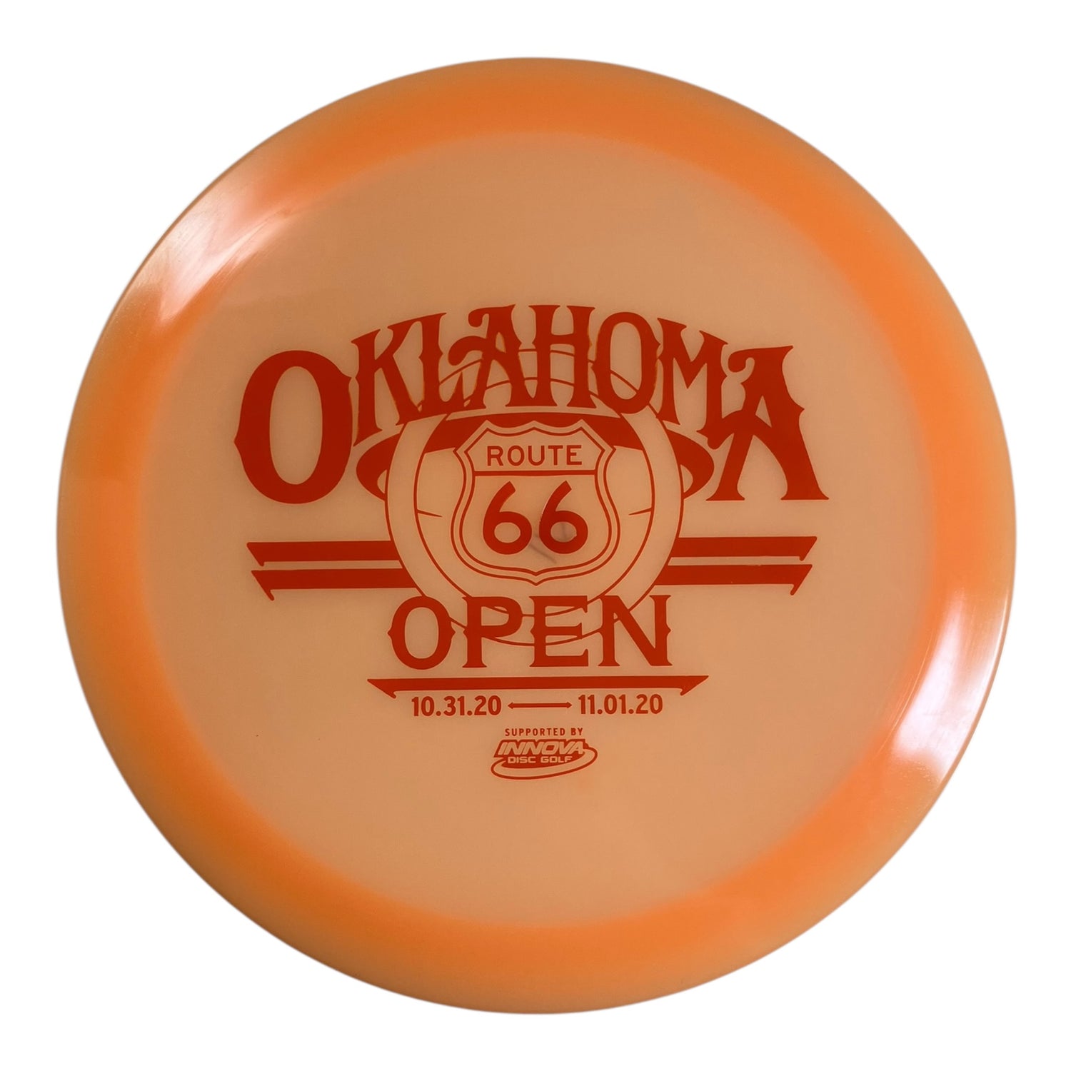 Innova Champion Discs Firebird - Used Like New | Champion Color Glow | Orange/Red 175g (OK Open 2020 Sexton Run) Disc Golf