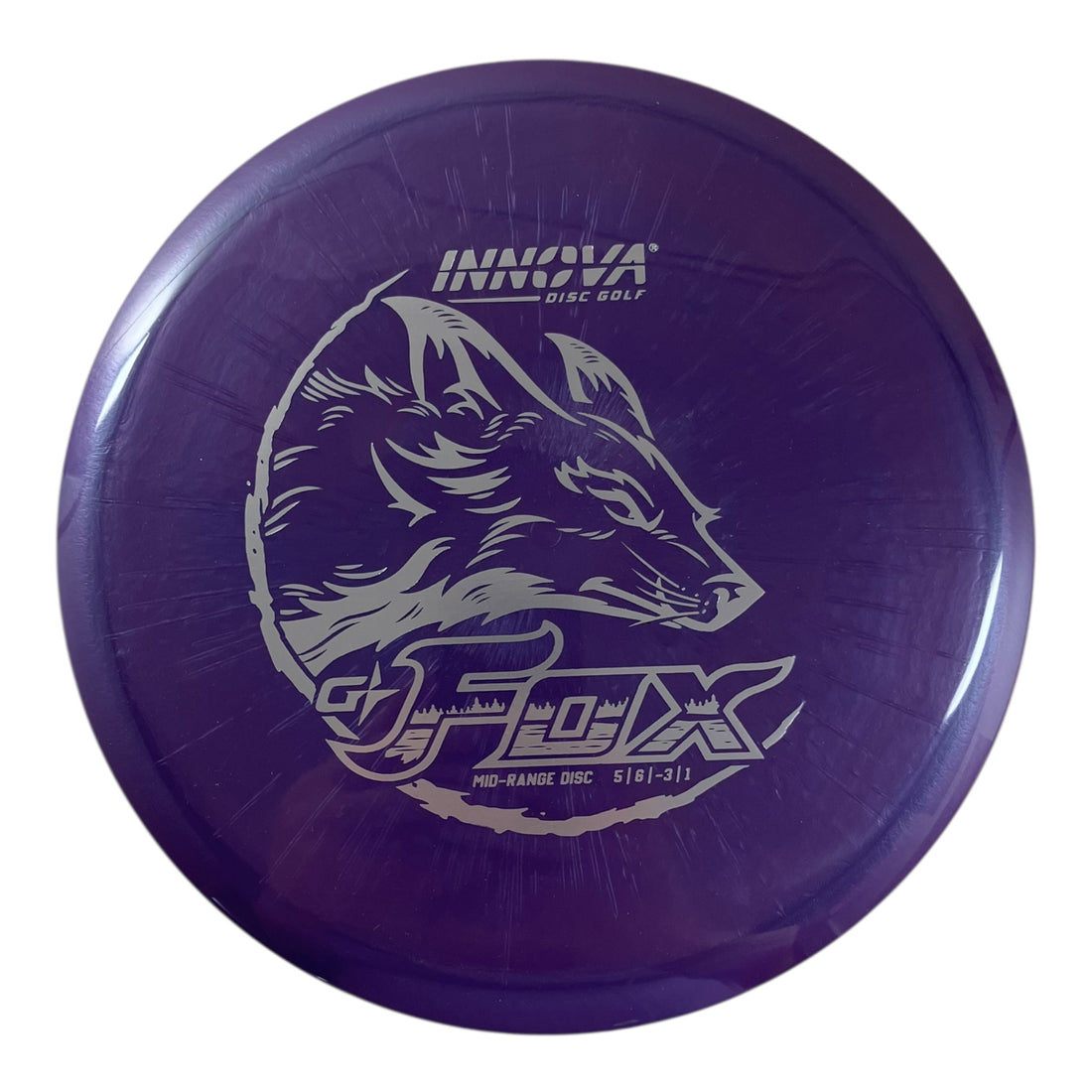 Innova Champion Discs Fox | GStar | Purple/Silver 175g Disc Golf