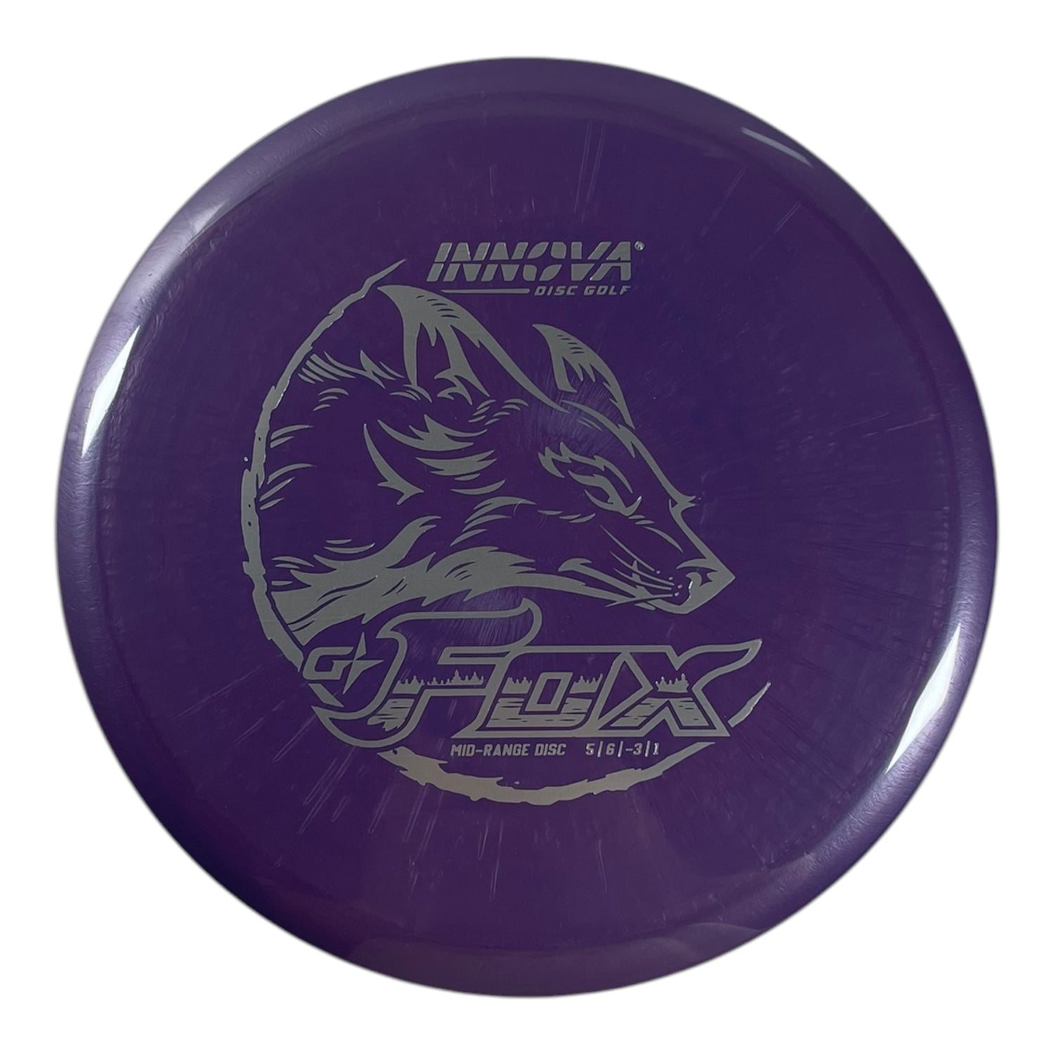Innova Champion Discs Fox | GStar | Purple/Silver 180g Disc Golf