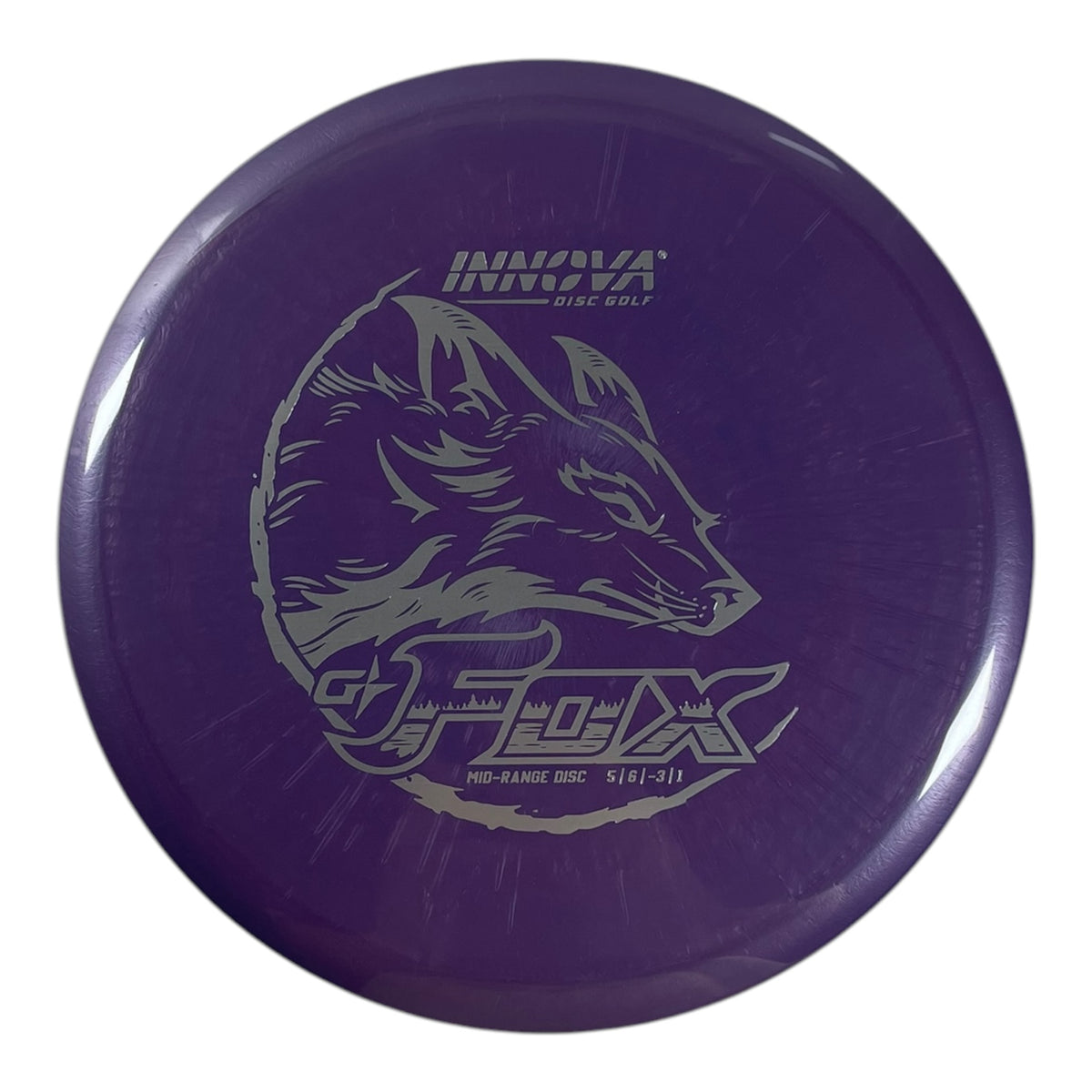 Innova Champion Discs Fox | GStar | Purple/Silver 180g Disc Golf