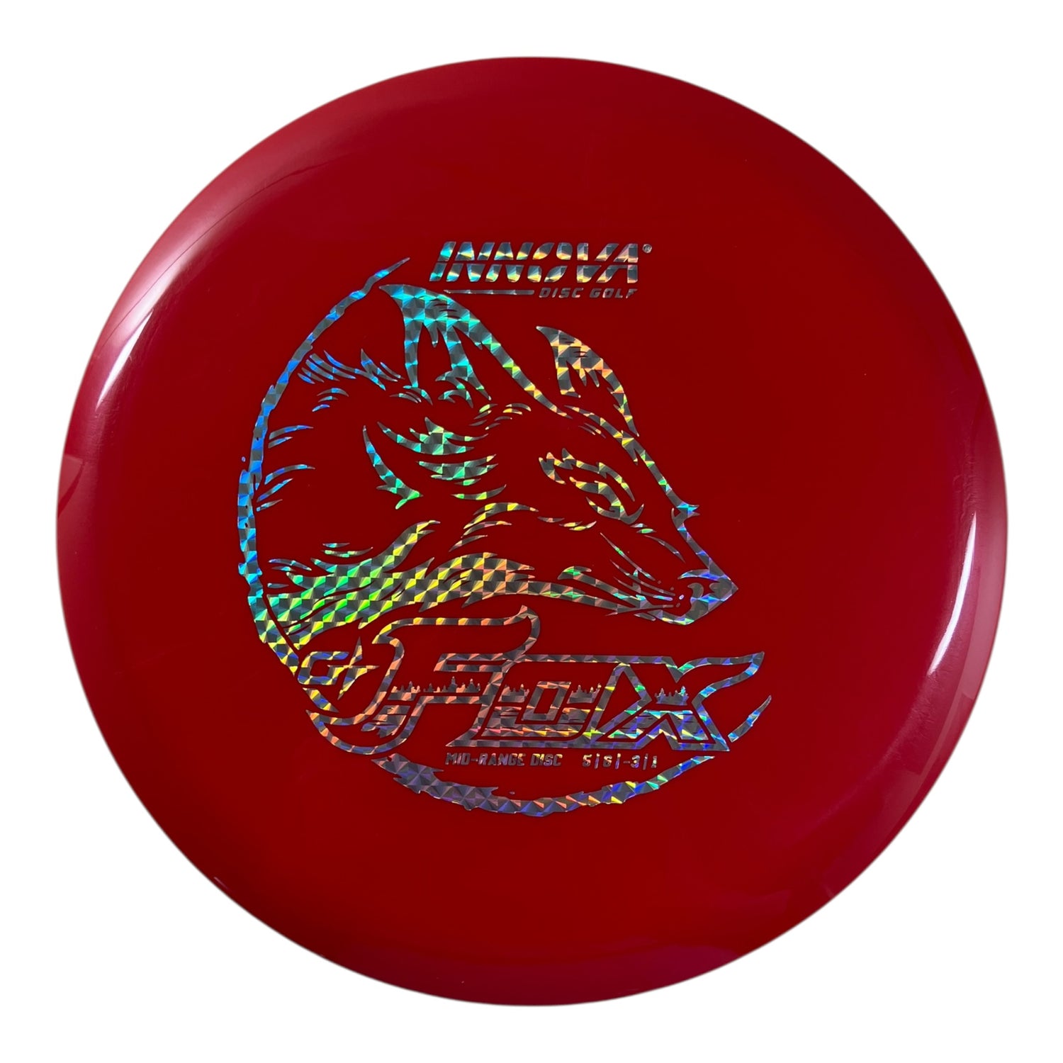 Innova Champion Discs Fox | GStar | Red/Metal 180g Disc Golf