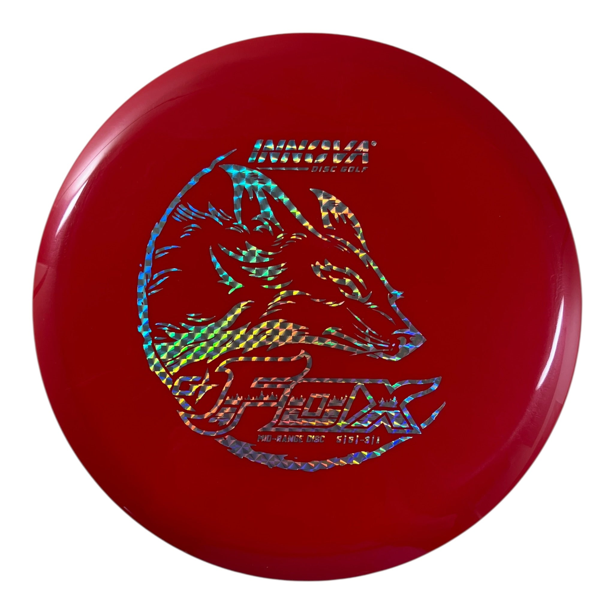 Innova Champion Discs Fox | GStar | Red/Metal 180g Disc Golf