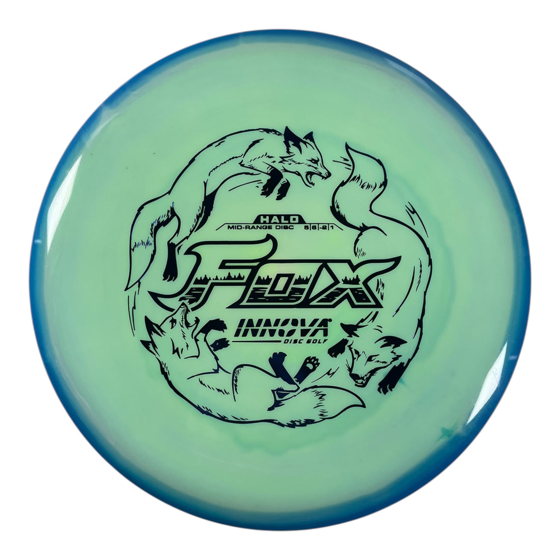 Innova Champion Discs Fox | Halo Star | Green/Blue 180g Disc Golf