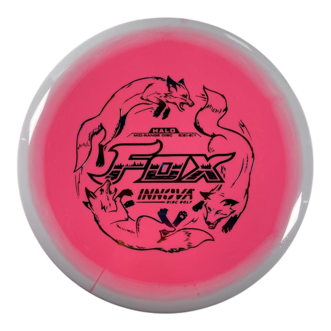 Innova Champion Discs Fox | Halo Star | Pink/Rainbow 174g Disc Golf