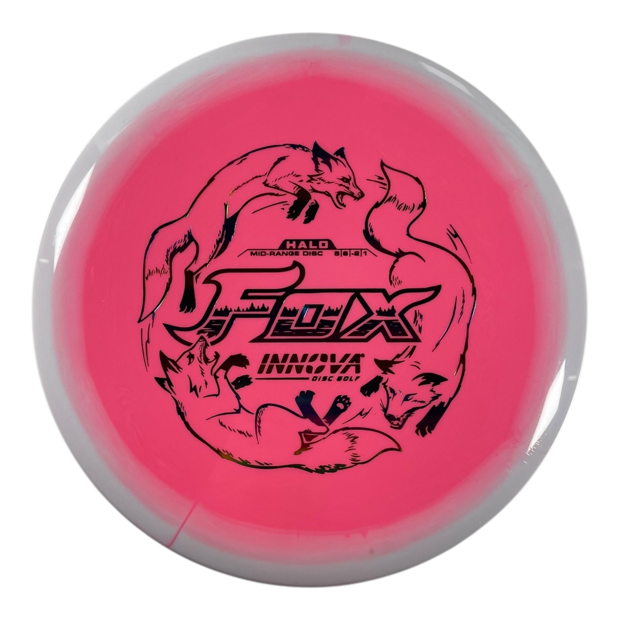 Innova Champion Discs Fox | Halo Star | Pink/Rainbow 174g Disc Golf