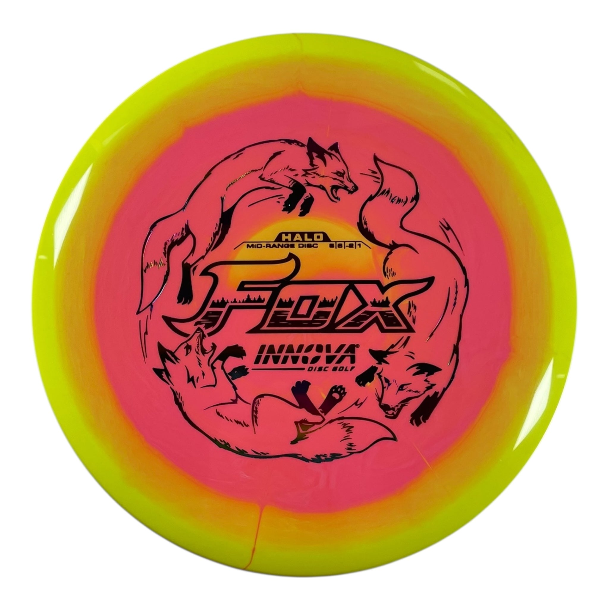 Innova Champion Discs Fox | Halo Star | Pink/Yellow/Rainbow 174g Disc Golf