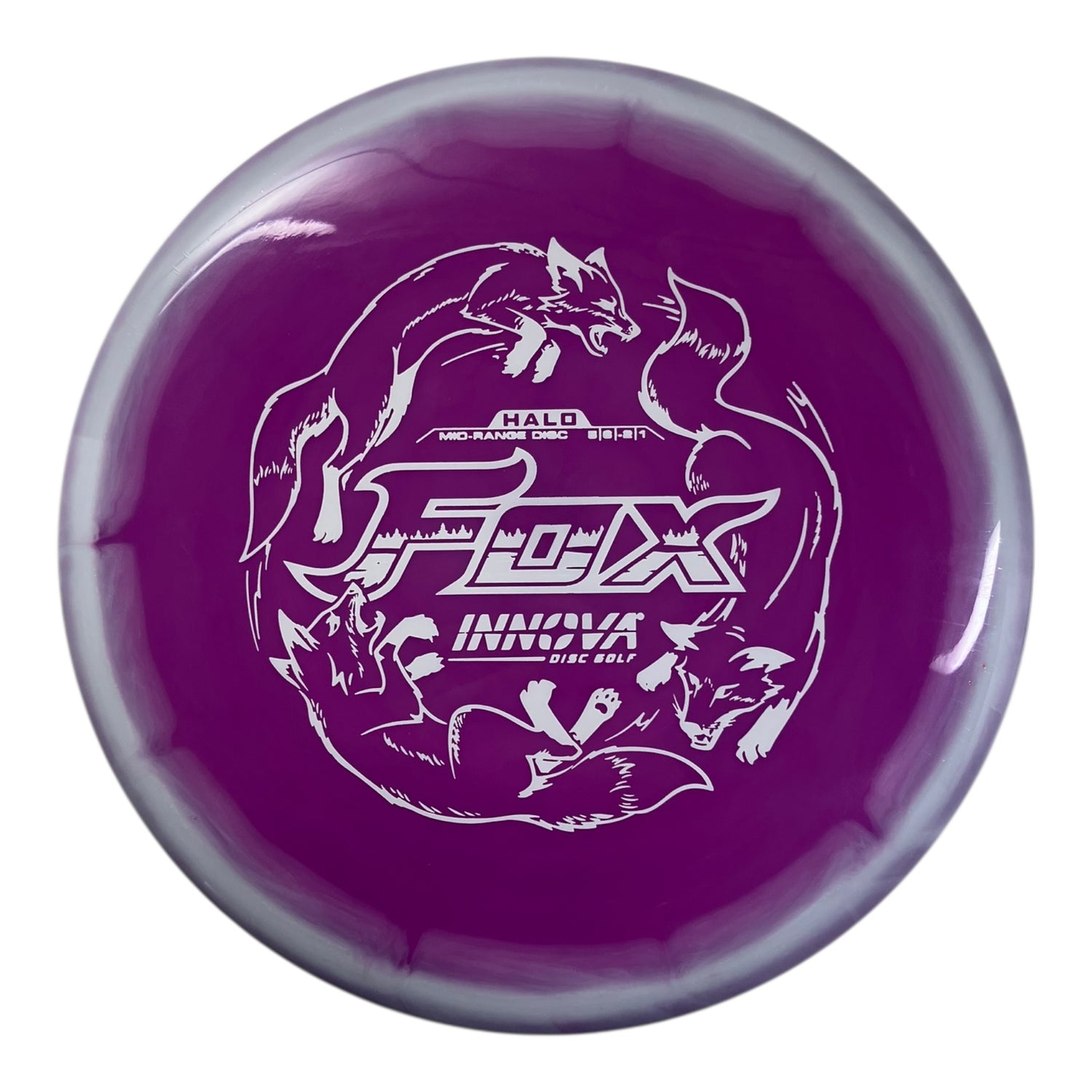 Innova Champion Discs Fox | Halo Star | Purple/White 180g Disc Golf