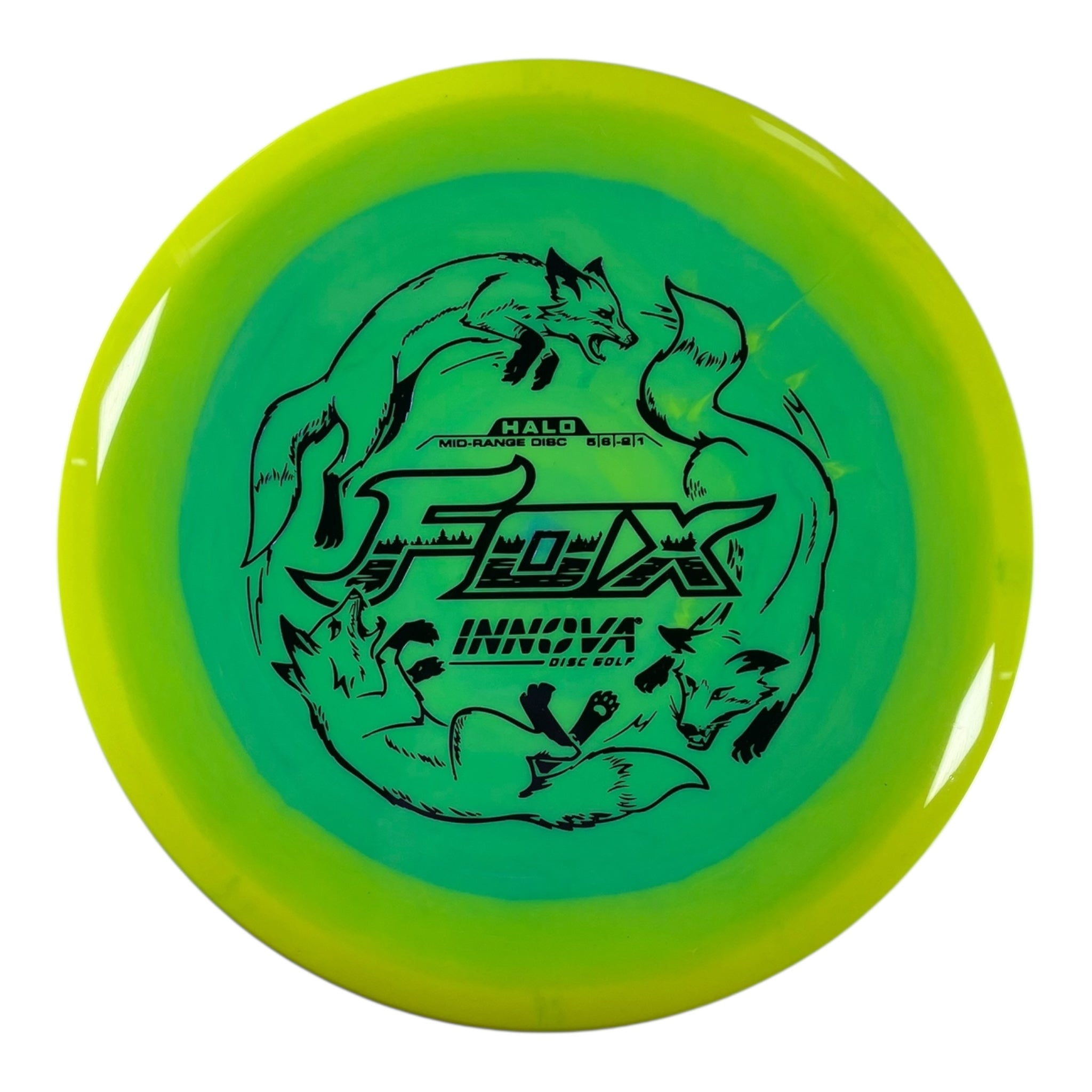 Innova Champion Discs Fox | Halo Star | Teal/Yellow/Purple 171g Disc Golf