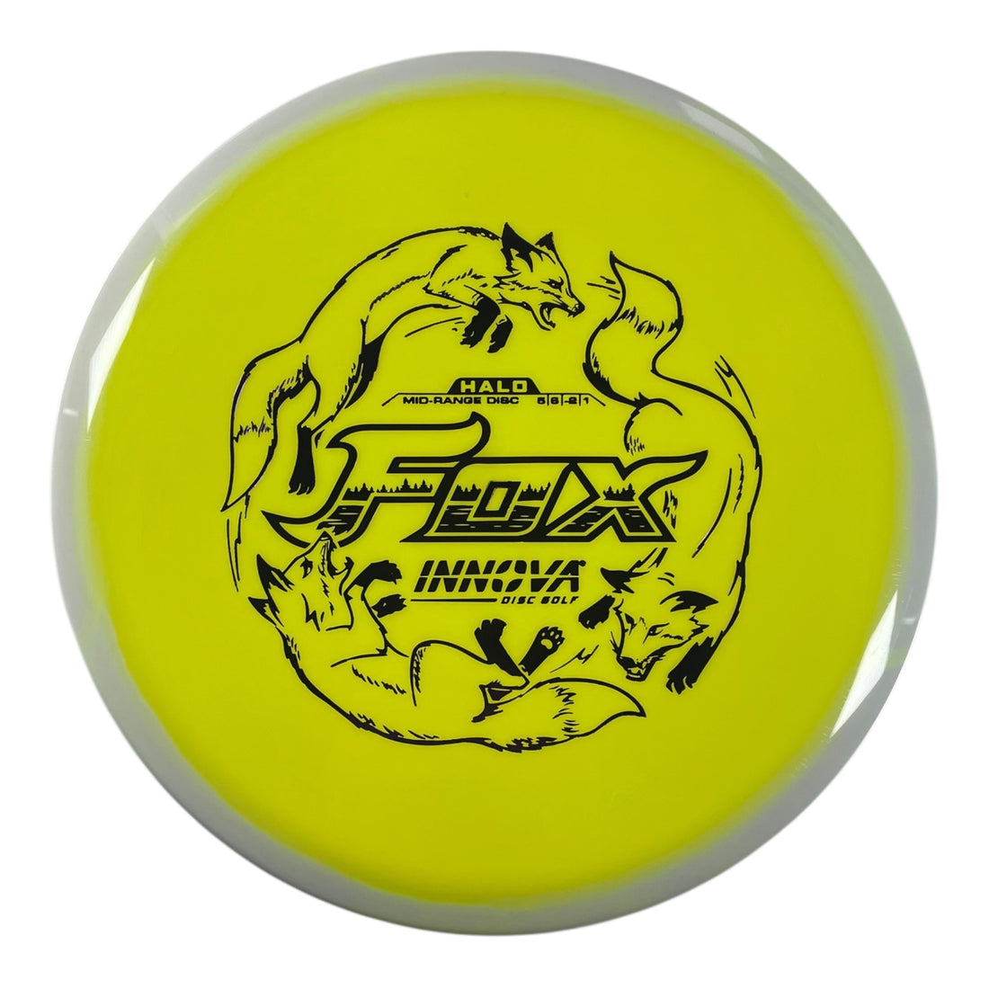 Innova Champion Discs Fox | Halo Star | Yellow/Purple 175-177g Disc Golf