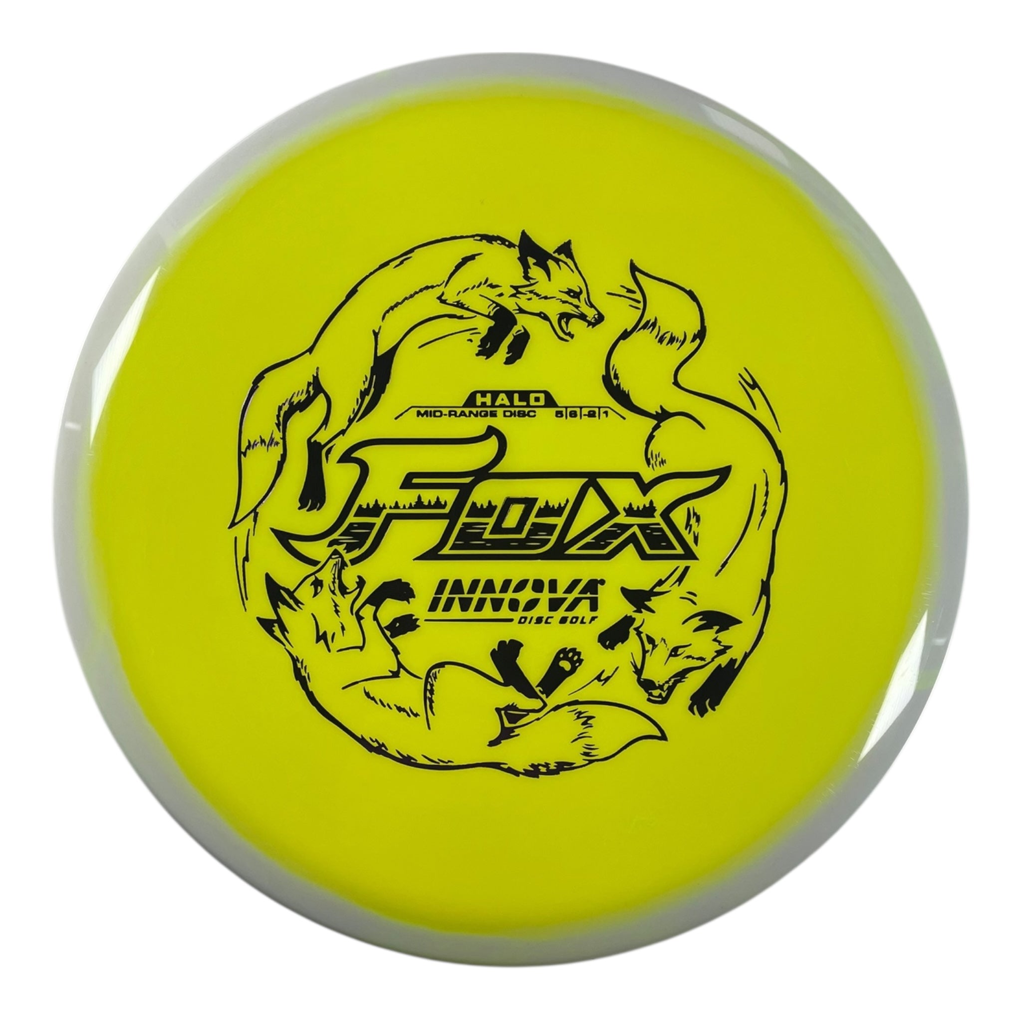 Innova Champion Discs Fox | Halo Star | Yellow/Purple 175-177g Disc Golf