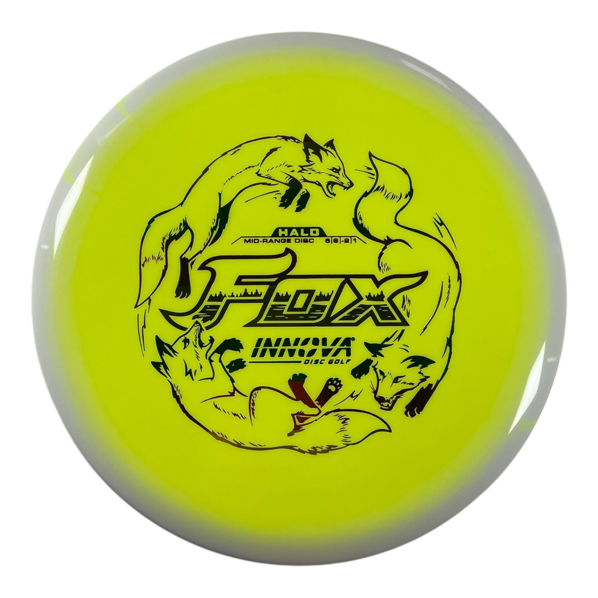 Innova Champion Discs Fox | Halo Star | Yellow/Rasta 176g Disc Golf