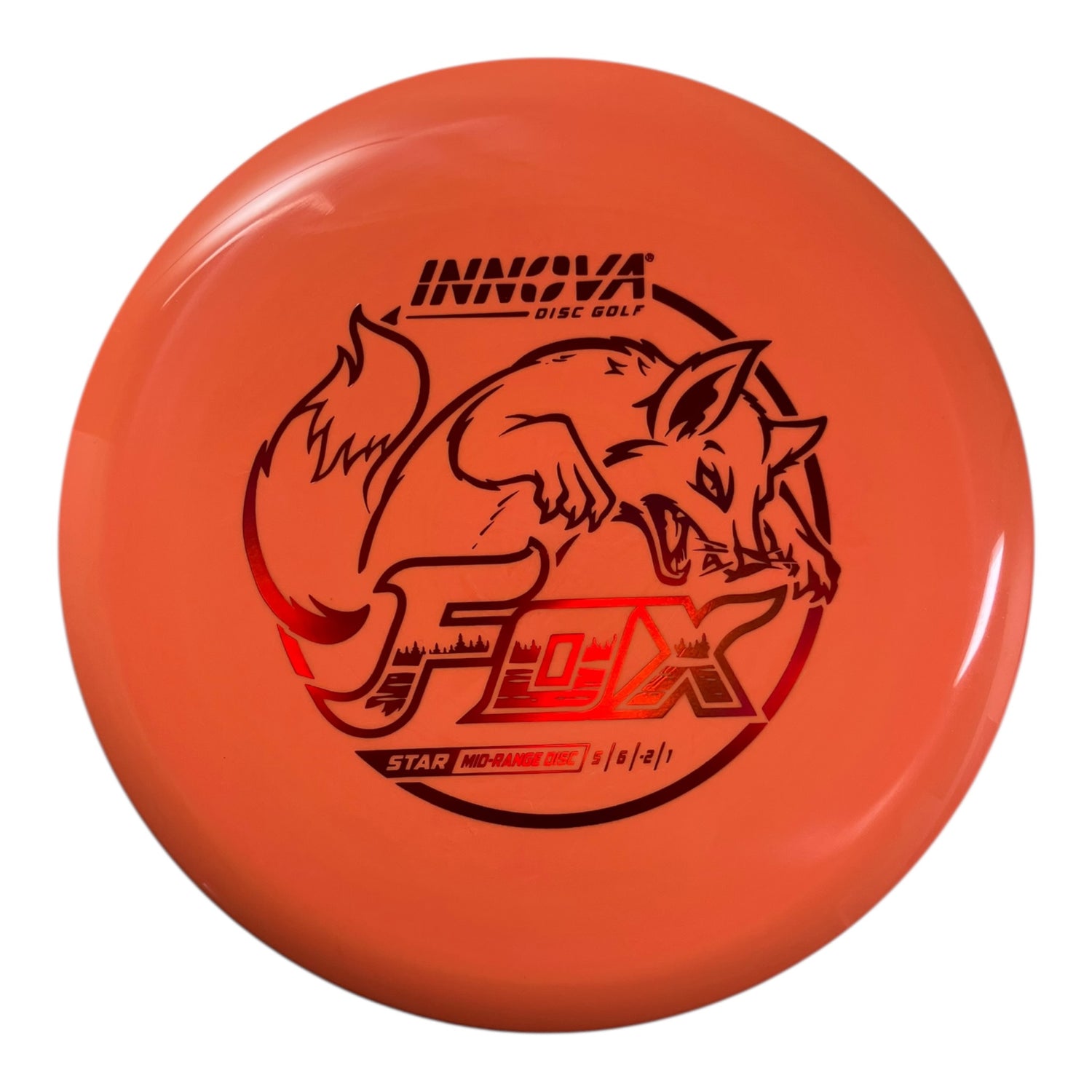 Innova Champion Discs Fox | Star | Orange/Red 163g Disc Golf