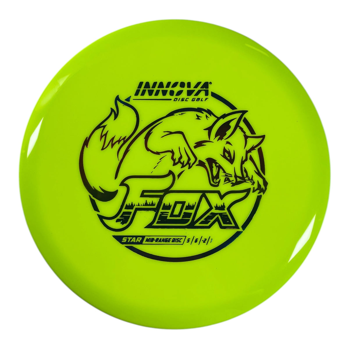 Innova Champion Discs Fox | Star | Yellow/Rainbow 176g Disc Golf