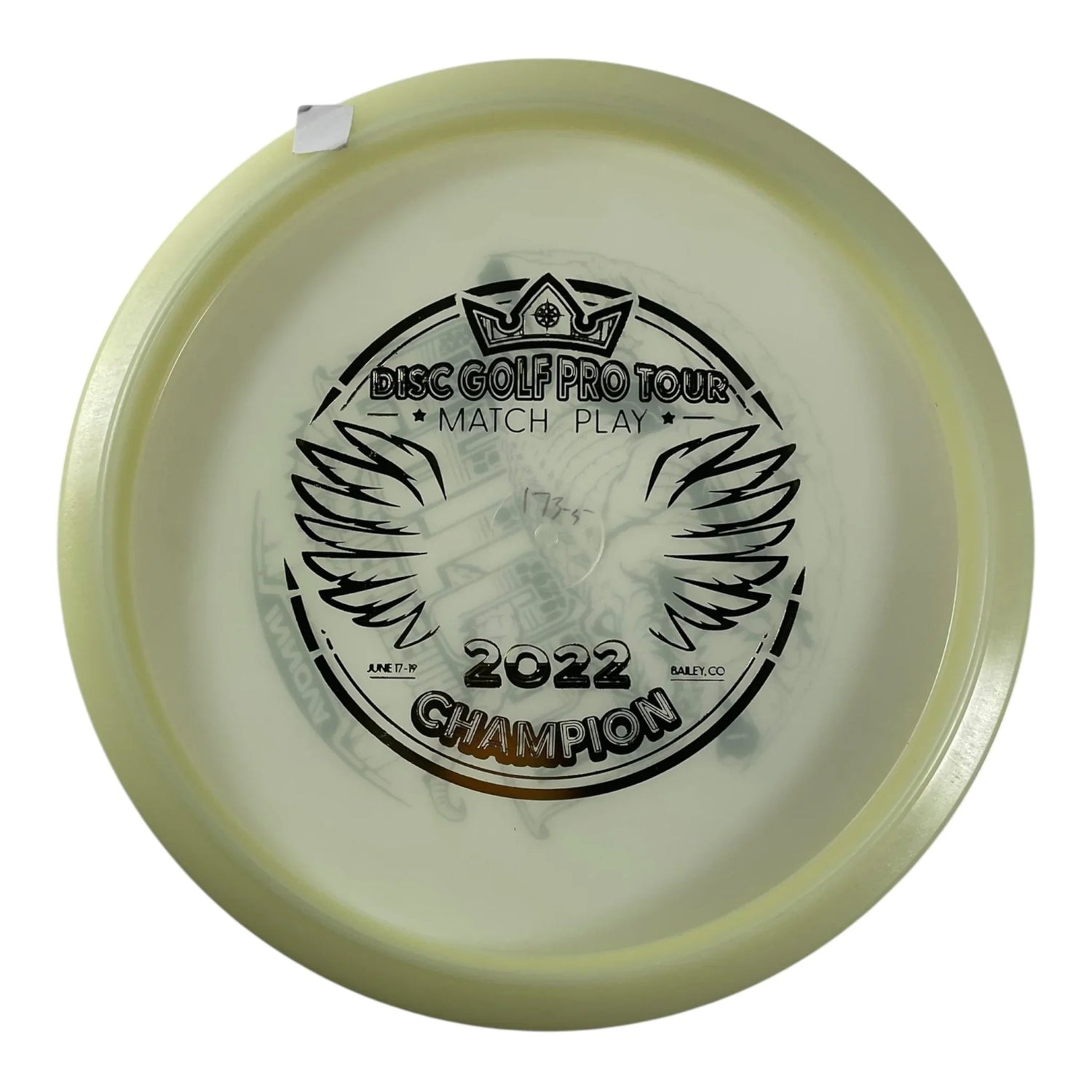 Innova Champion Discs Gator3 | Champion Glow | Glow/Blue Holo 175g (Joel Freeman 2022 Match Play Champion) Disc Golf