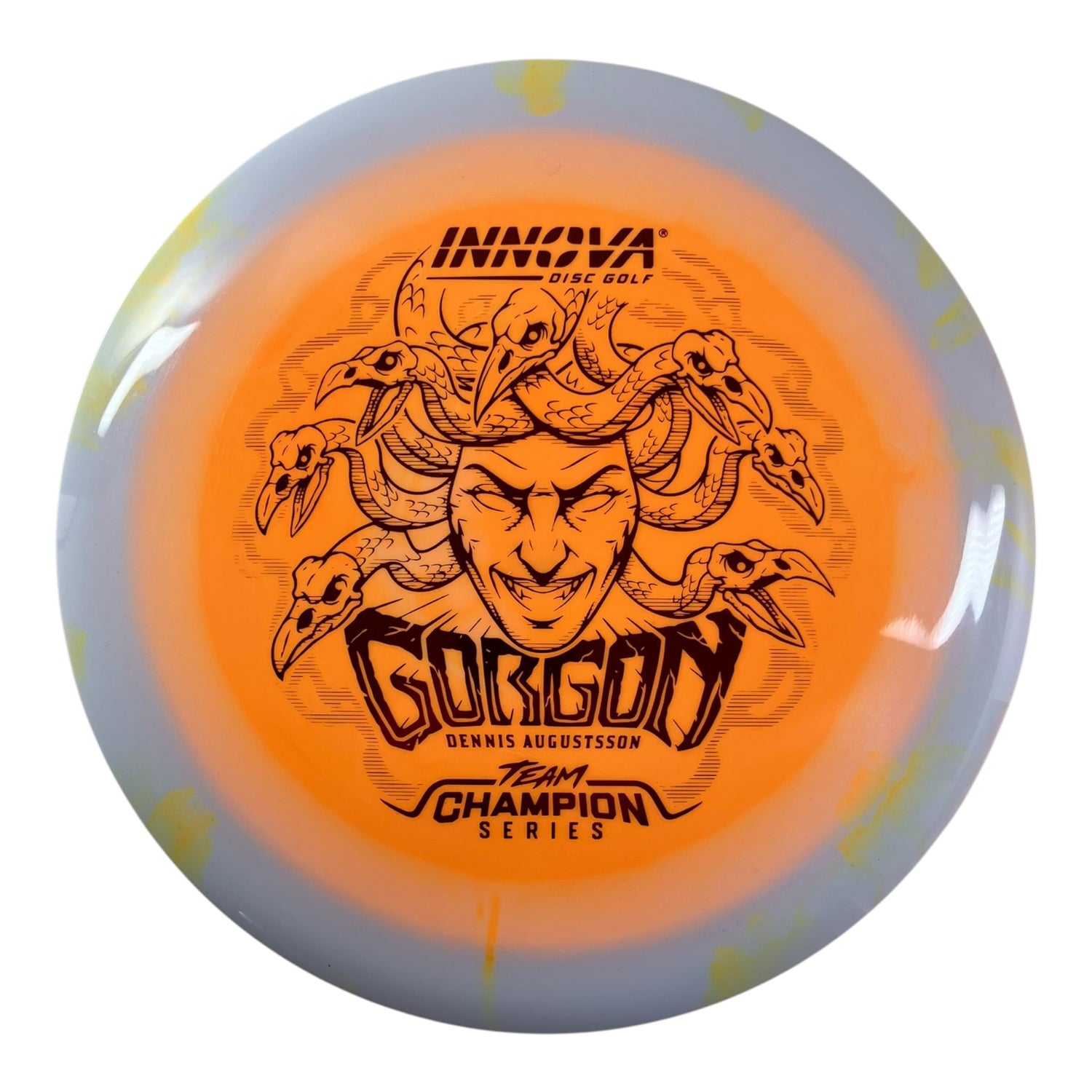 Innova Champion Discs Gorgon | Halo Star | Orange/Red 172g (Dennis Augustsson) Disc Golf