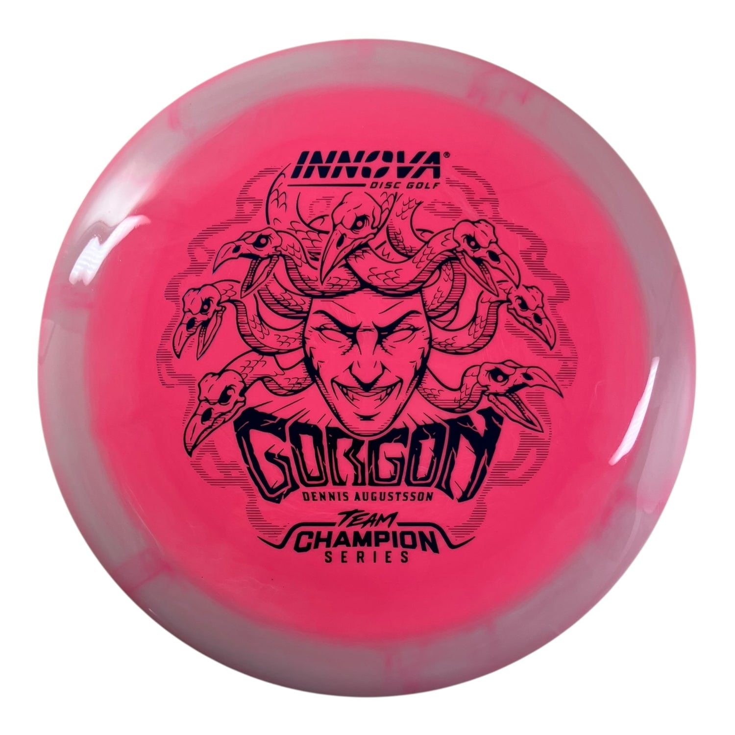 Innova Champion Discs Gorgon | Halo Star | Pink/Blue 172g (Dennis Augustsson) Disc Golf