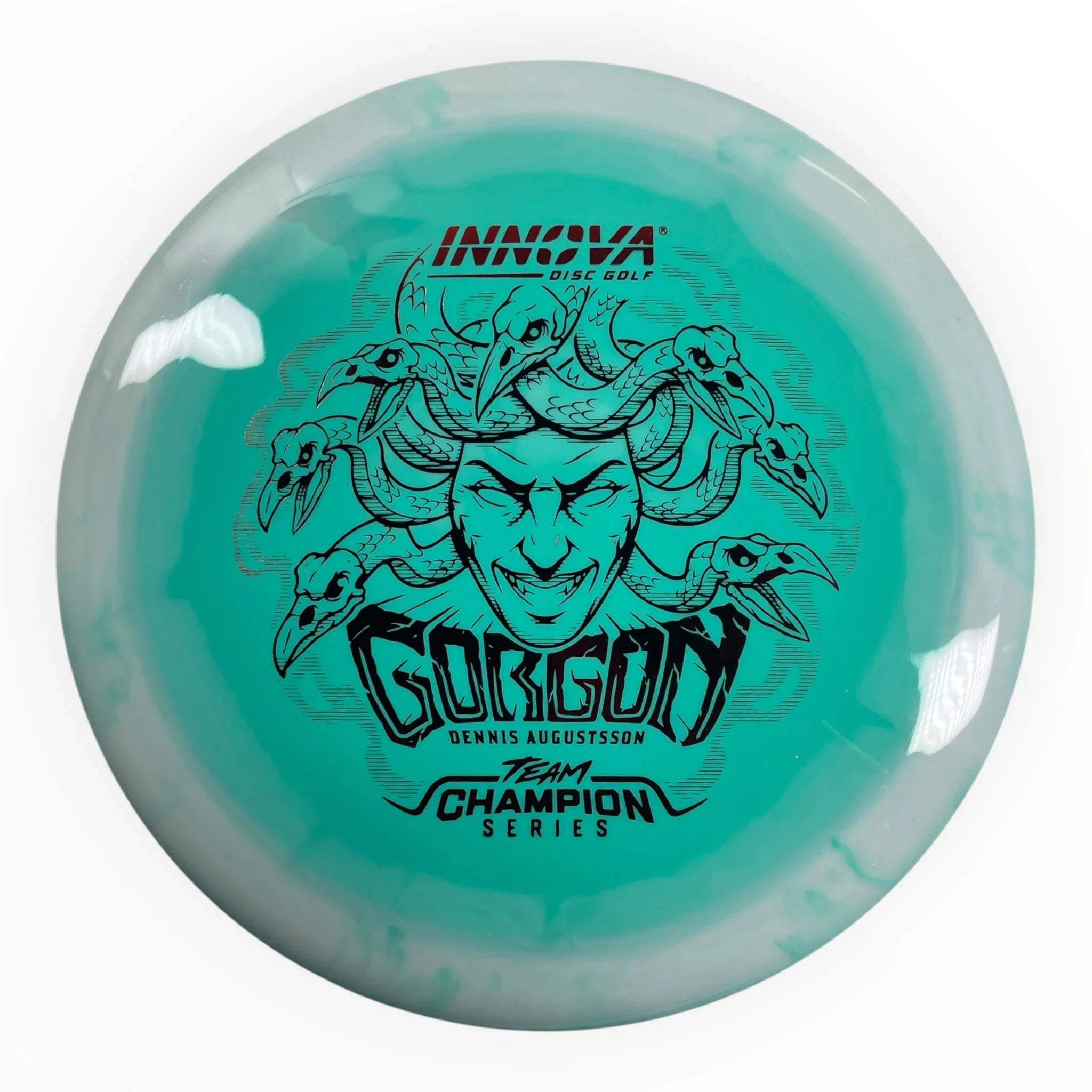 Innova Champion Discs Gorgon | Halo Star | Teal/Red 171g (Dennis Augustsson) Disc Golf