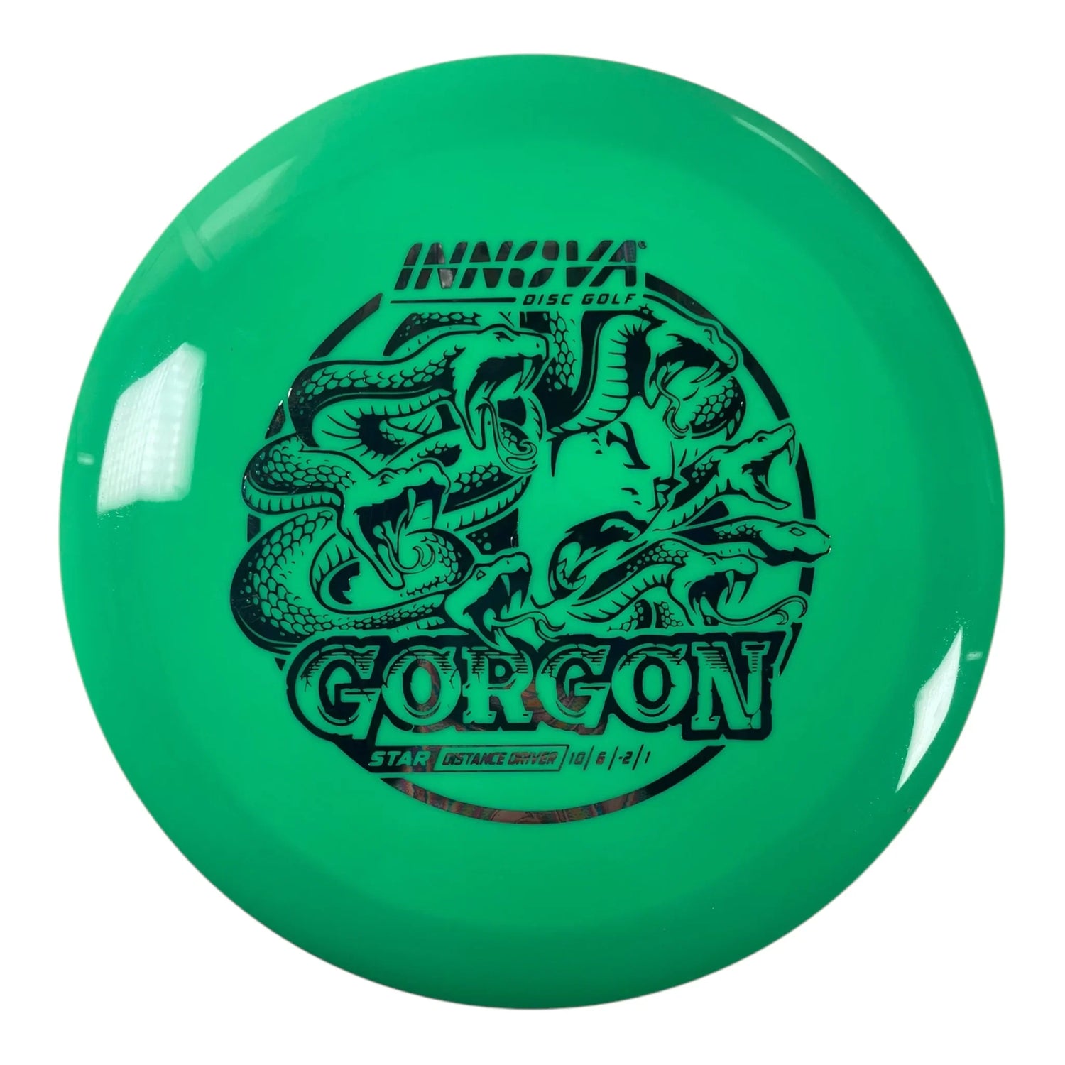 Innova Champion Discs Gorgon | Star | Green/Oil Slick 174g Disc Golf