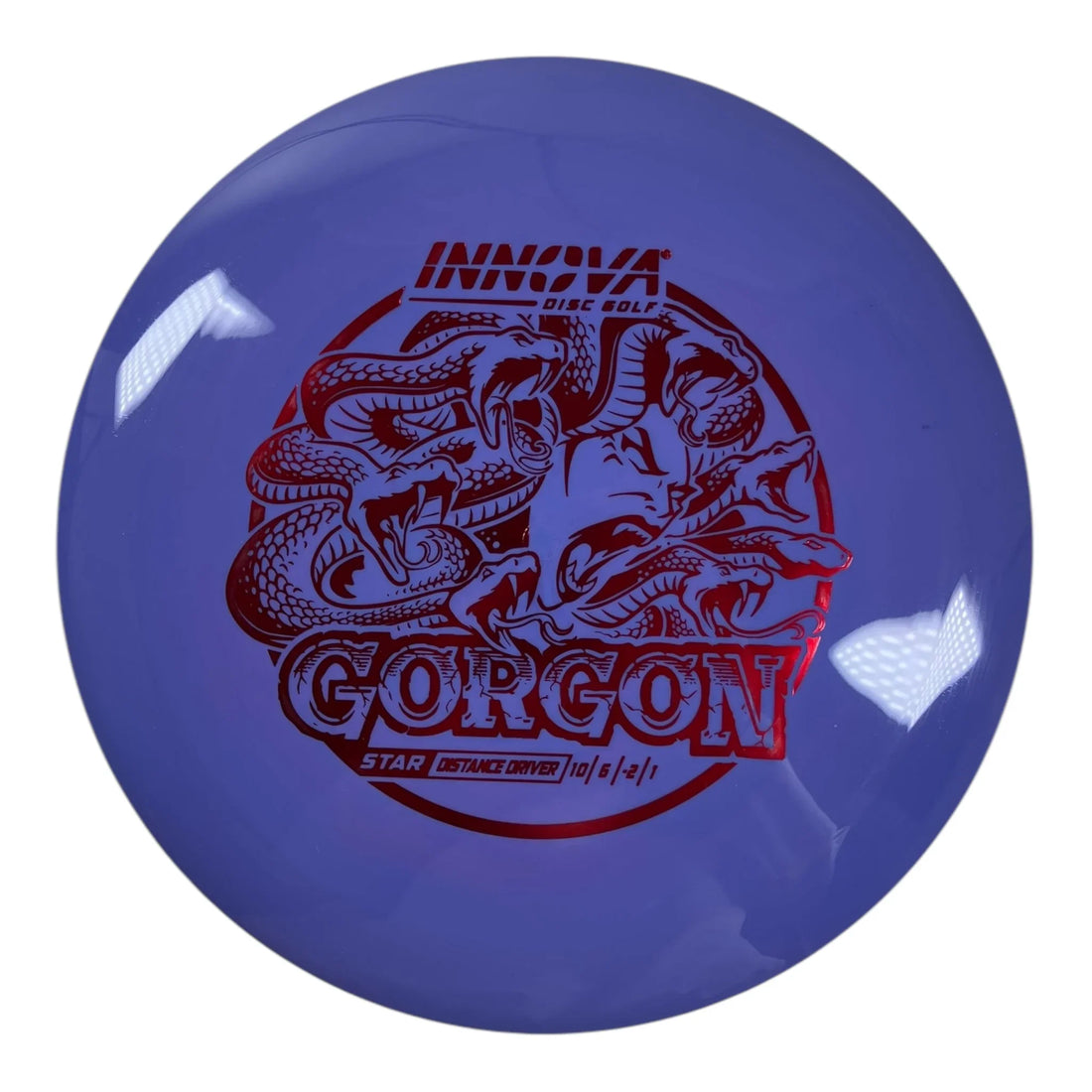 Innova Champion Discs Gorgon | Star | Purple/Red 175g Disc Golf