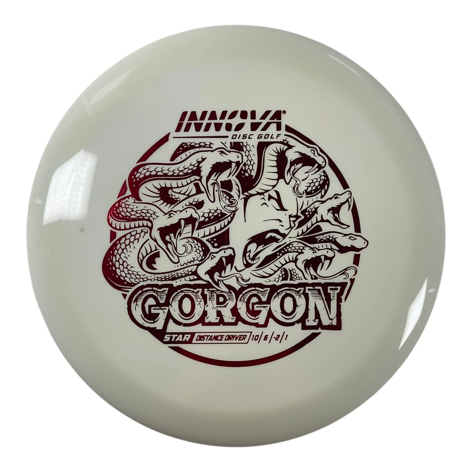 Innova Champion Discs Gorgon | Star | White/Red 172g Disc Golf