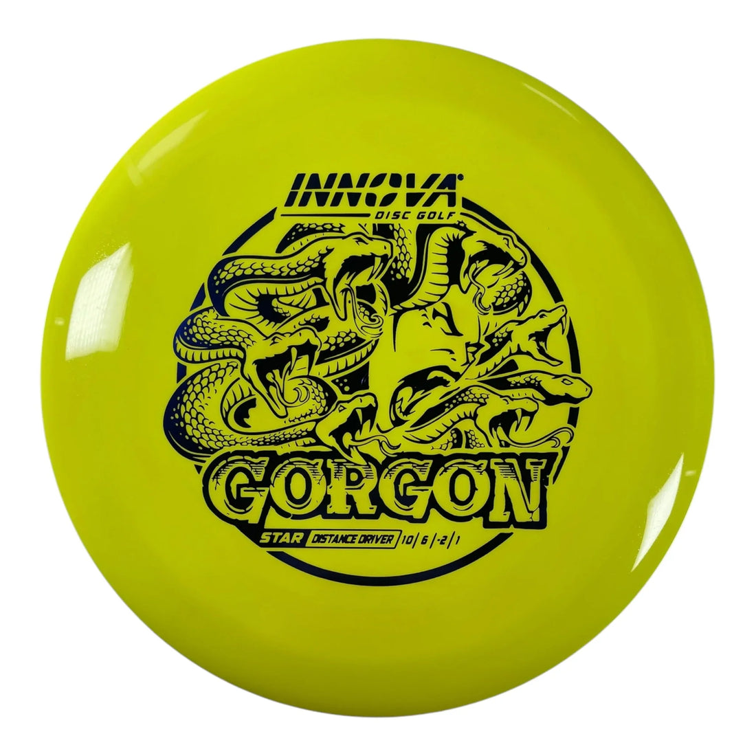 Innova Champion Discs Gorgon | Star | Yellow/Purple 175g Disc Golf