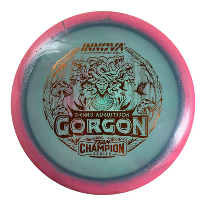 Innova Champion Discs Gorgon - Used Excellent | Proto Glow Halo Champion | Pink/Bronze 175g (Dennis Augustsson) Disc Golf