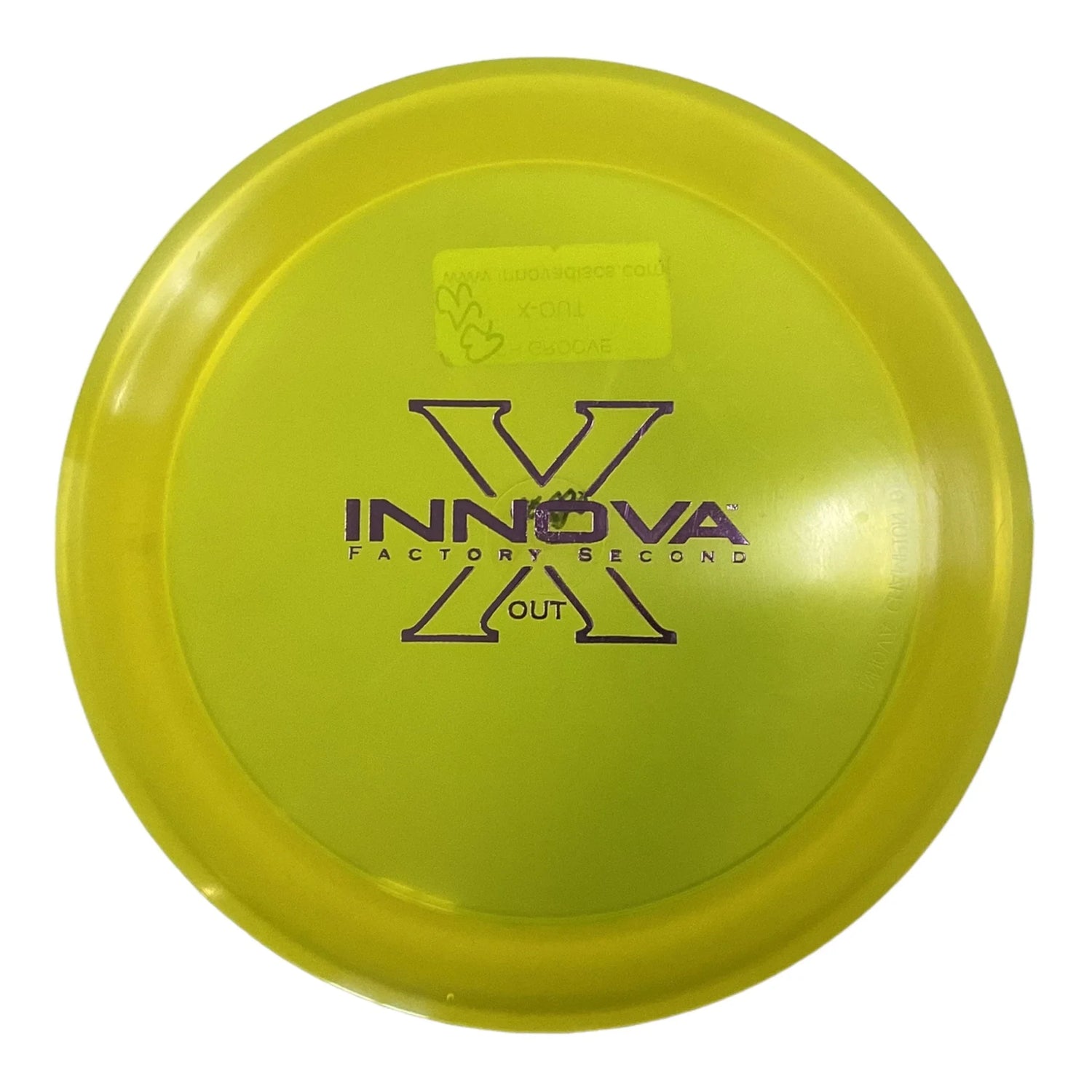 Innova Champion Discs Groove - Used Great | Champion | Yellow/Purple 173g (X - Out) Disc Golf