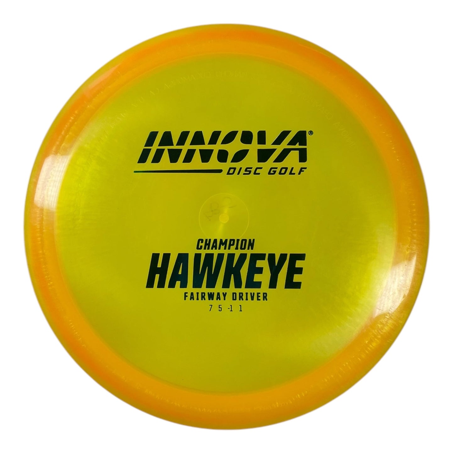 Innova Champion Discs Hawkeye | Champion | Yellow/Blue 175g Disc Golf