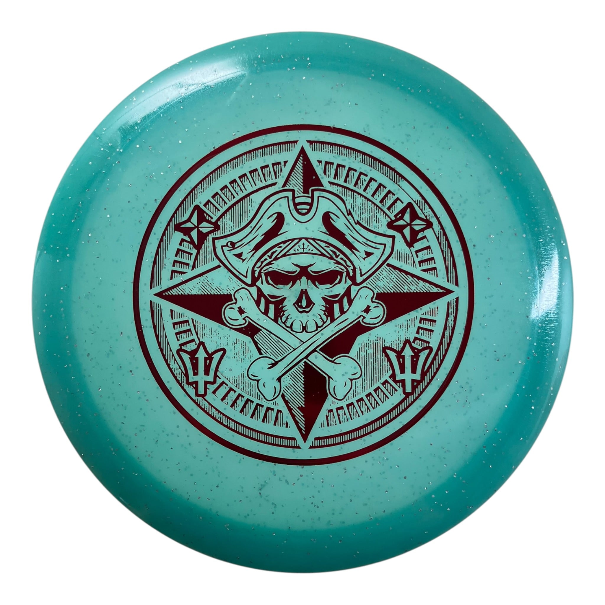 Innova Champion Discs Hawkeye | Classic Glow Metal Flake Champion | Blue/Red 173g (Philo Brathwaite Takeover) Disc Golf