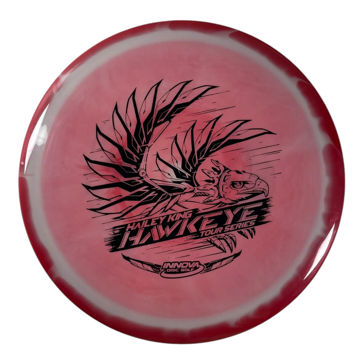 Innova Champion Discs Hawkeye | Halo Star | Red/Black 175g (2022 Hailey King USWDGC) Disc Golf