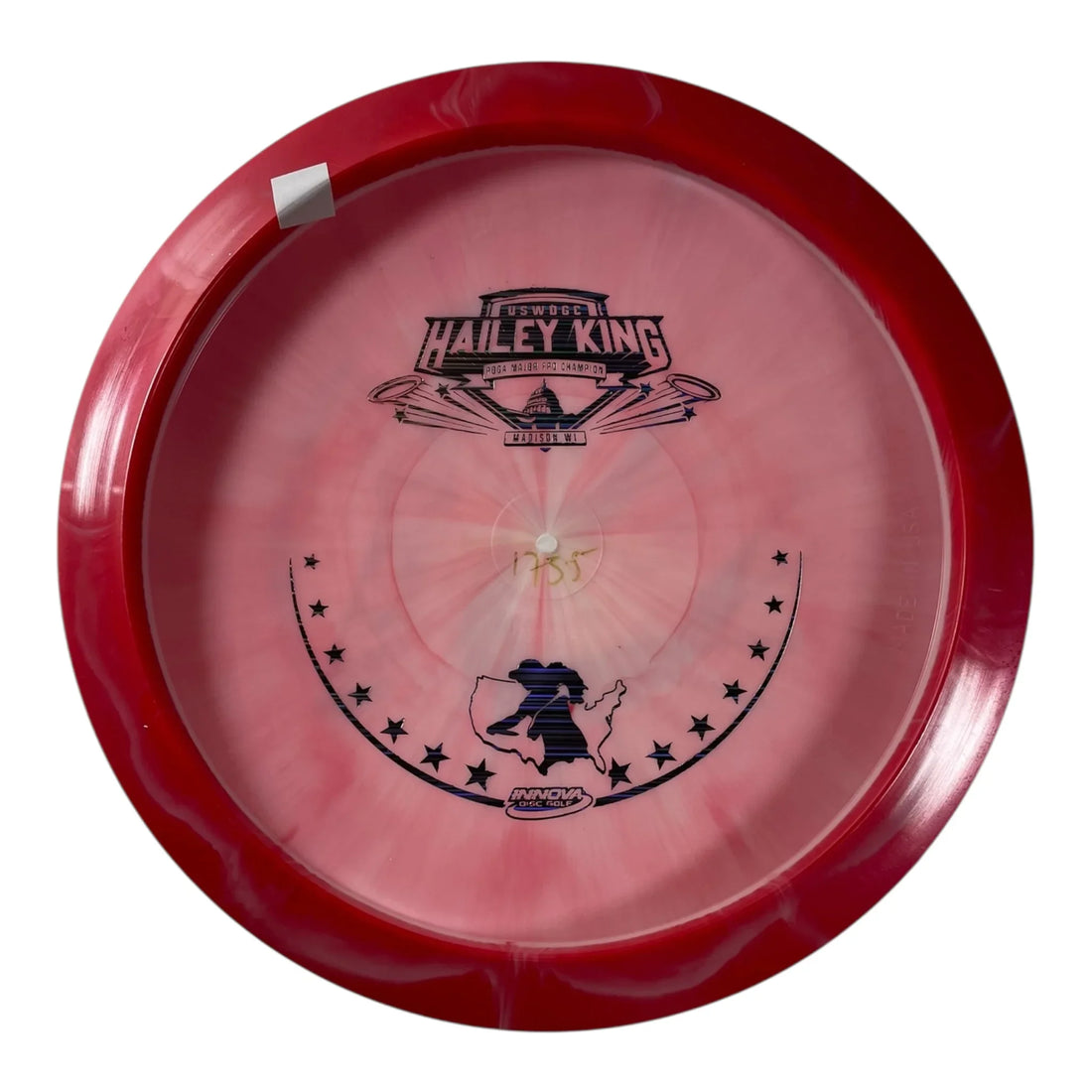 Innova Champion Discs Hawkeye | Halo Star | Red/Black 175g (2022 Hailey King USWDGC) Disc Golf