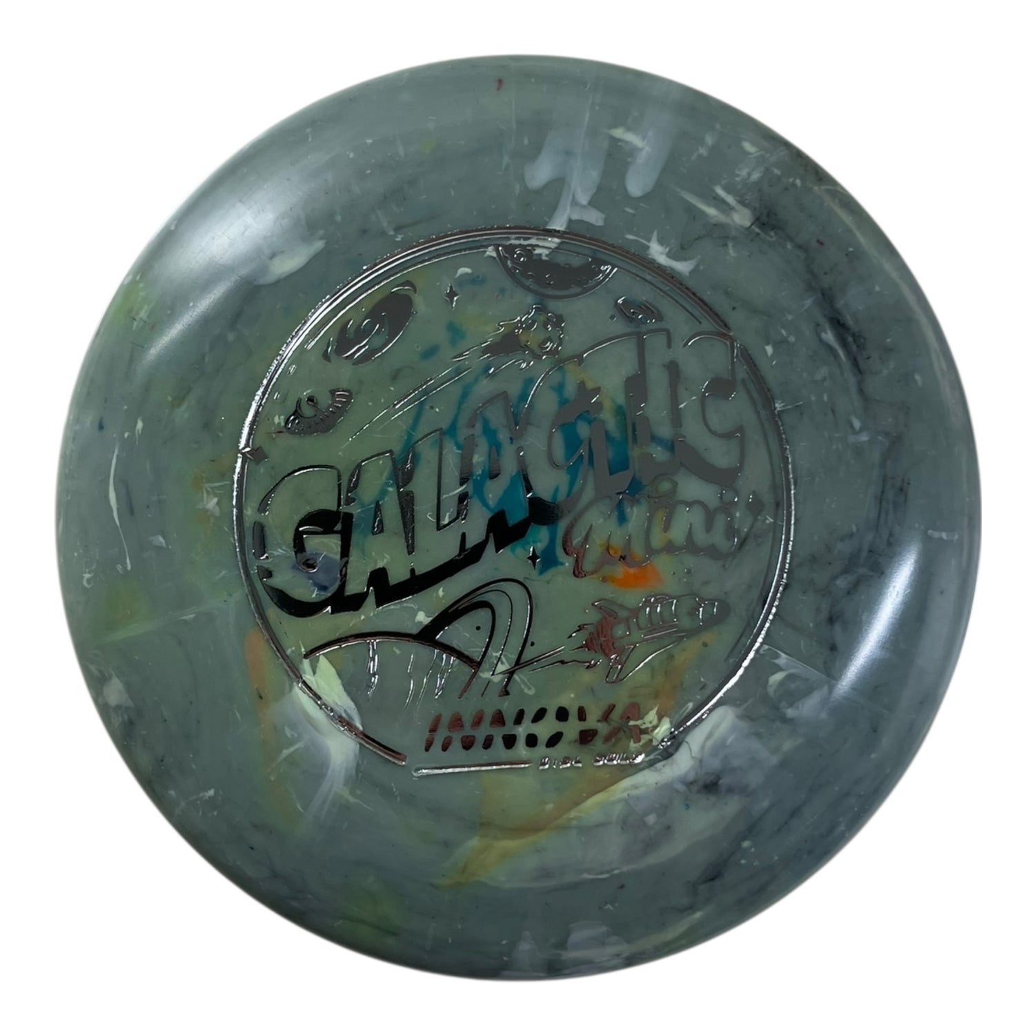Innova Champion Discs Innova Galactic Mini Marker Disc | Blue/Silver Disc Golf
