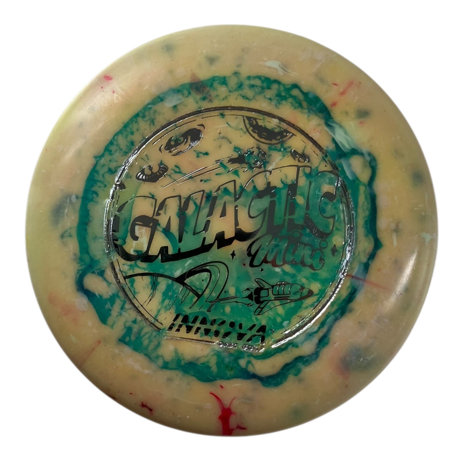 Innova Champion Discs Innova Galactic Mini Marker Disc | Yellow/Green Disc Golf