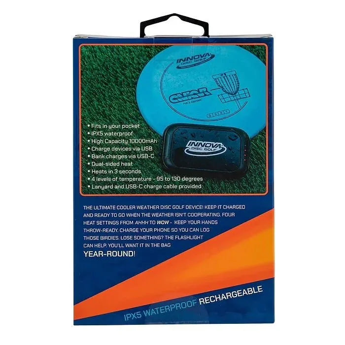 Innova Champion Discs Innova Super Hand Warmer and Power Bank + Flashlight Disc Golf