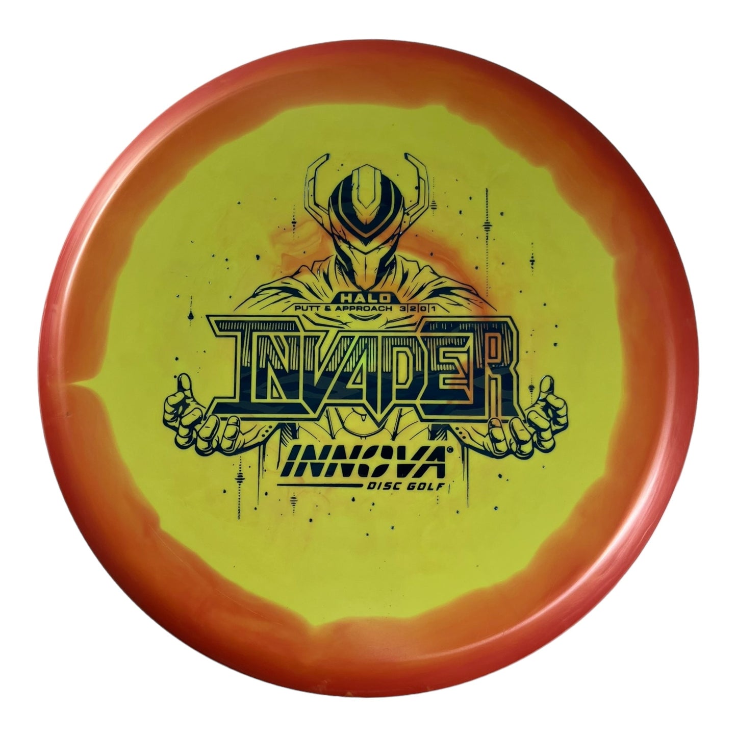 Innova Champion Discs Invader | Halo | Yellow/Blue 173g Disc Golf