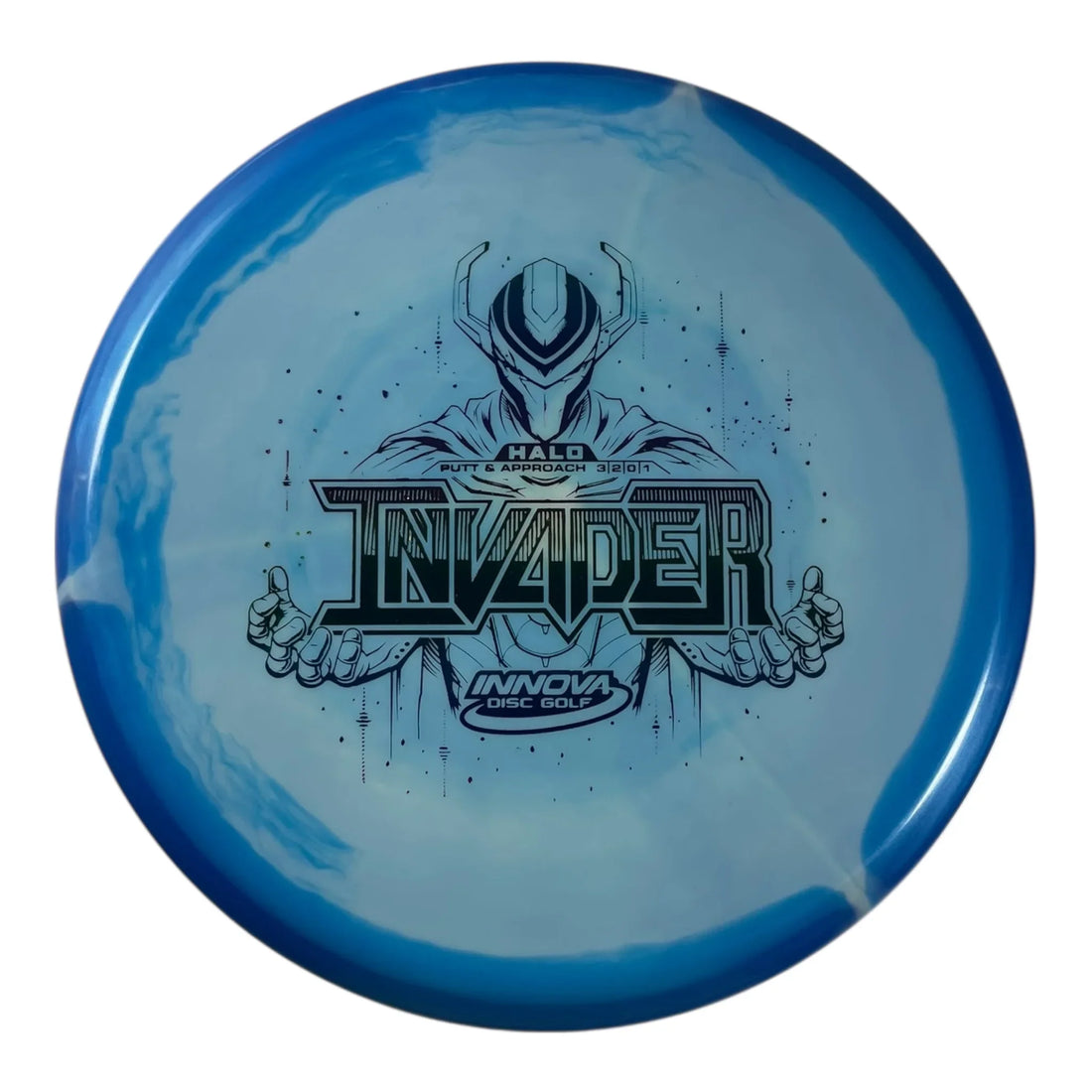 Innova Champion Discs Invader | Halo Star | Blue/Rainbow 175g (Factory Store) Disc Golf