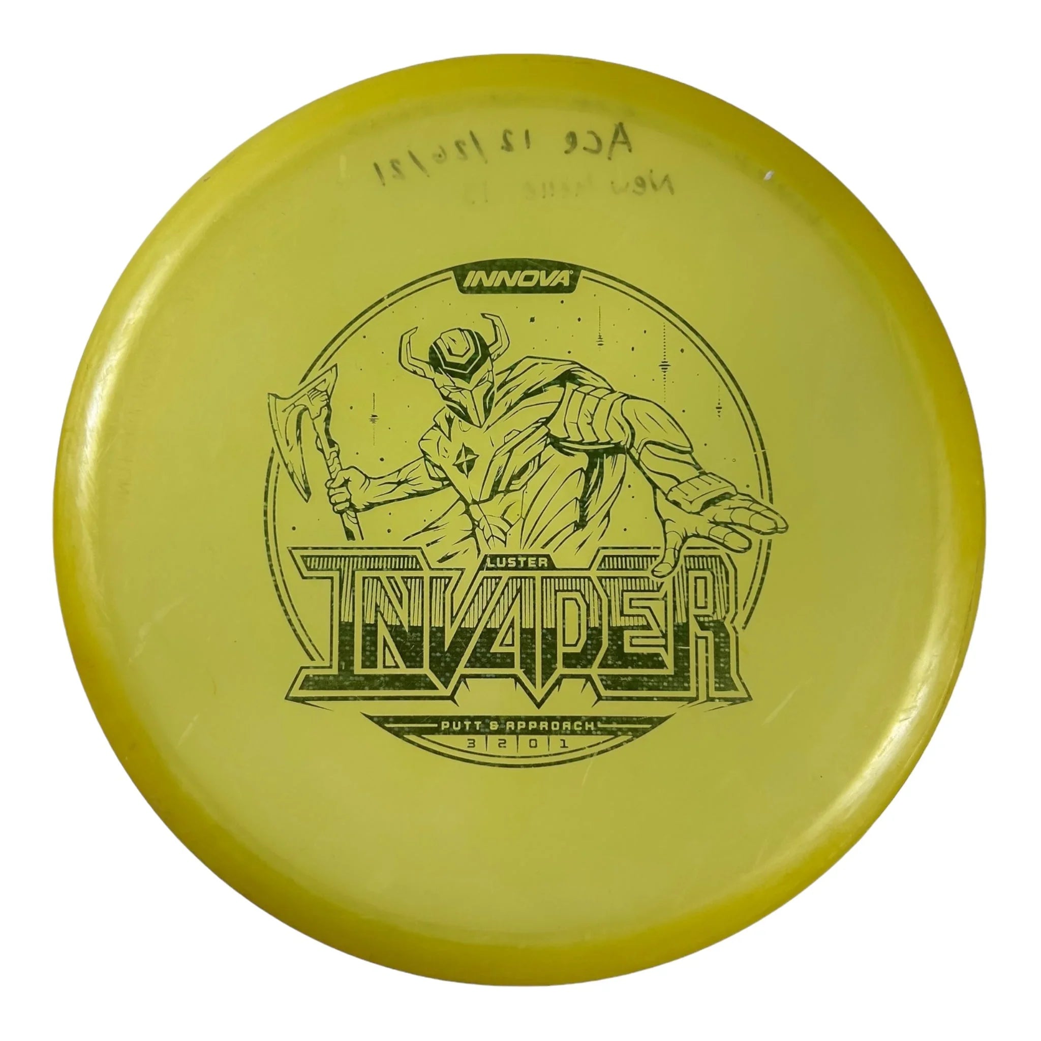 Innova Champion Discs Invader - Used Good | Luster | Yellow/Green 173g Disc Golf