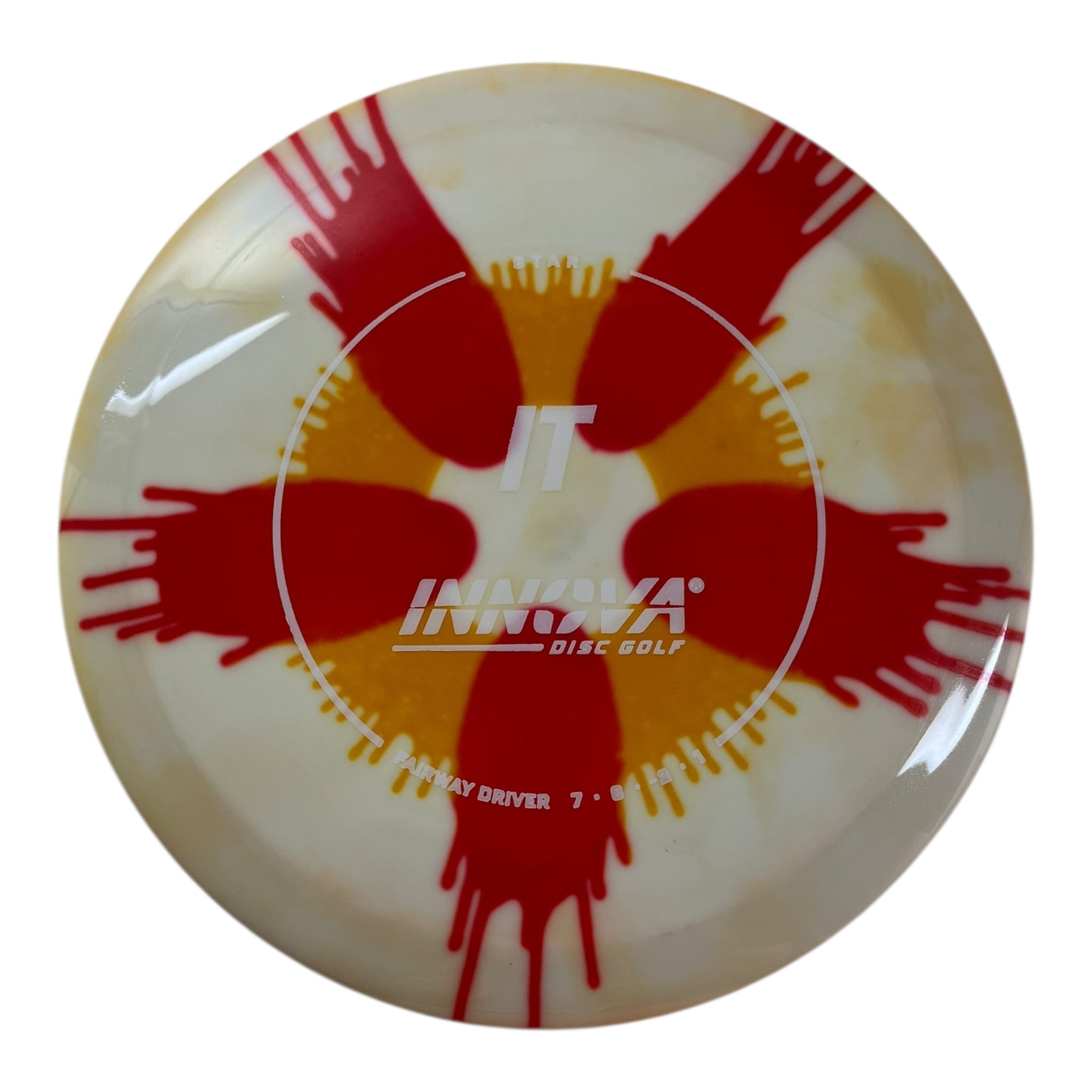 Innova Champion Discs IT | Star I-Dye | Cream/Red 171g Disc Golf