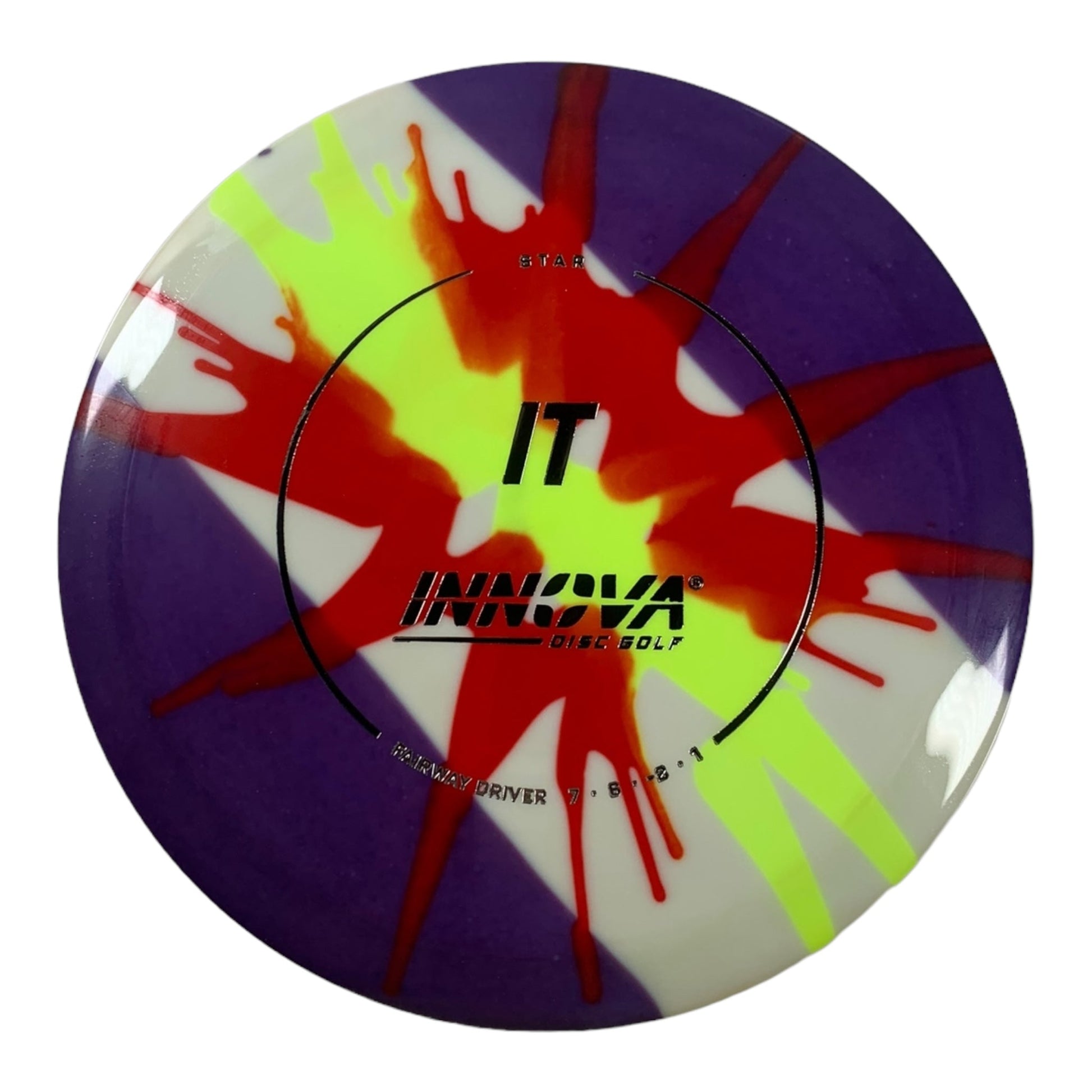 Innova Champion Discs IT | Star I-Dye | Purple/Silver 173g Disc Golf