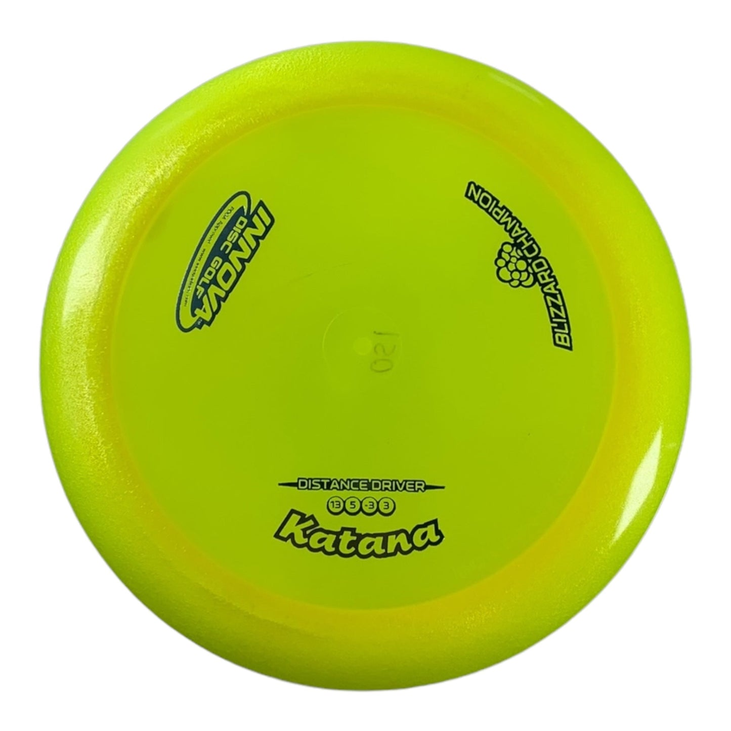 Innova Champion Discs Katana | Blizzard | Yellow/Silver 150g Disc Golf