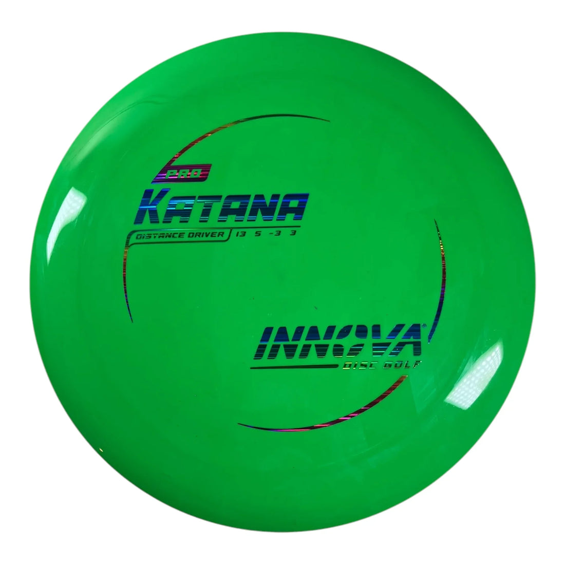 Innova Champion Discs Katana | Pro | Green/Rainbow 171g Disc Golf