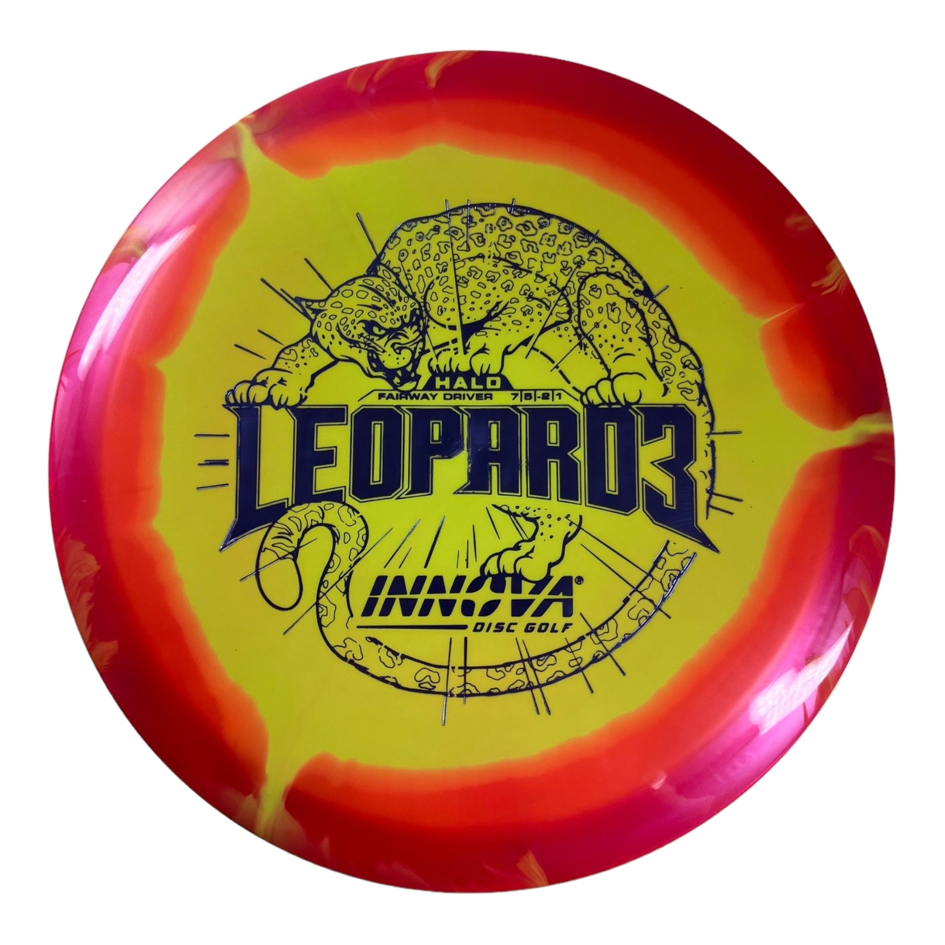 Innova Champion Discs Leopard3 | Halo | Orange/Purple 168g Disc Golf