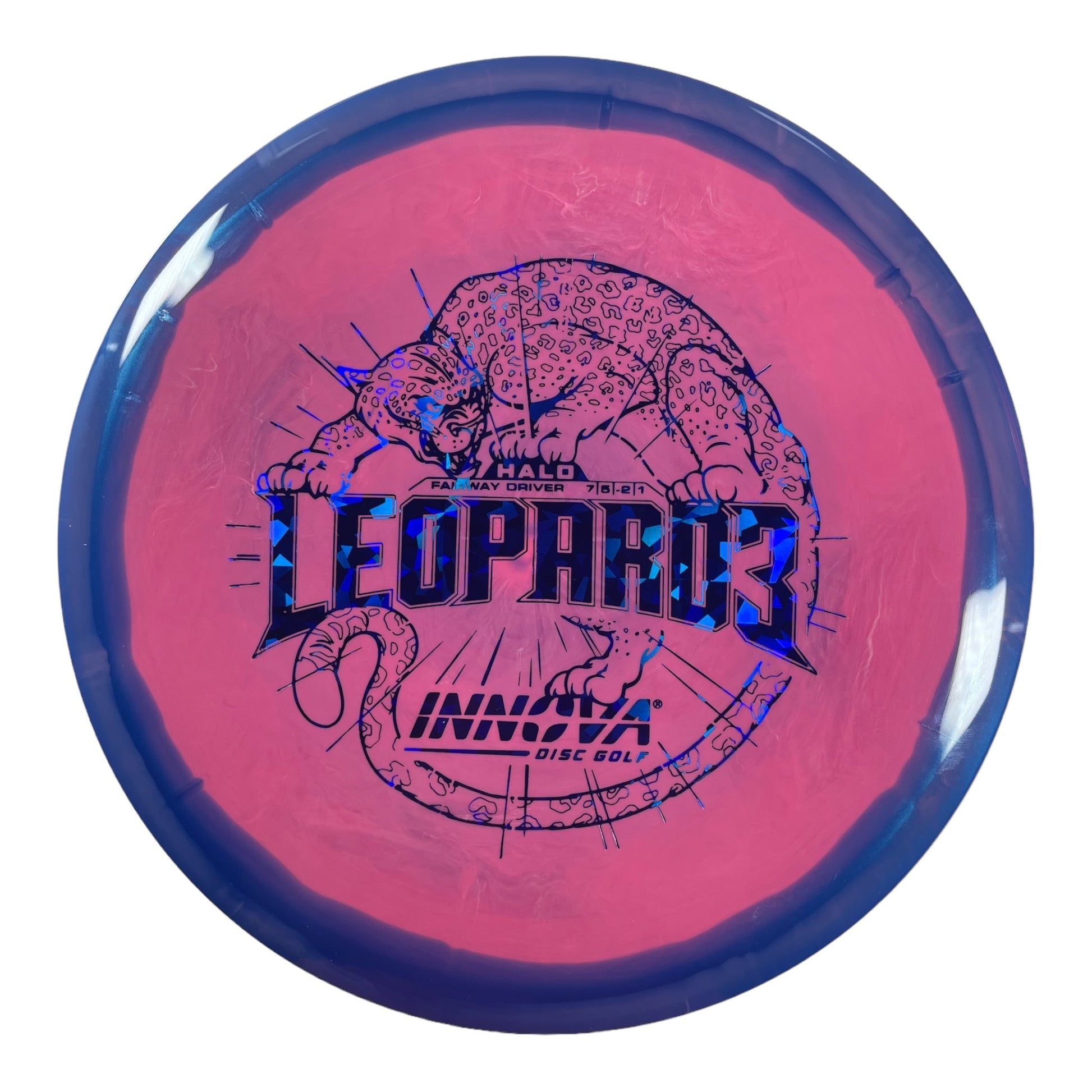 Innova Champion Discs Leopard3 | Halo | Pink/Blue 173g Disc Golf