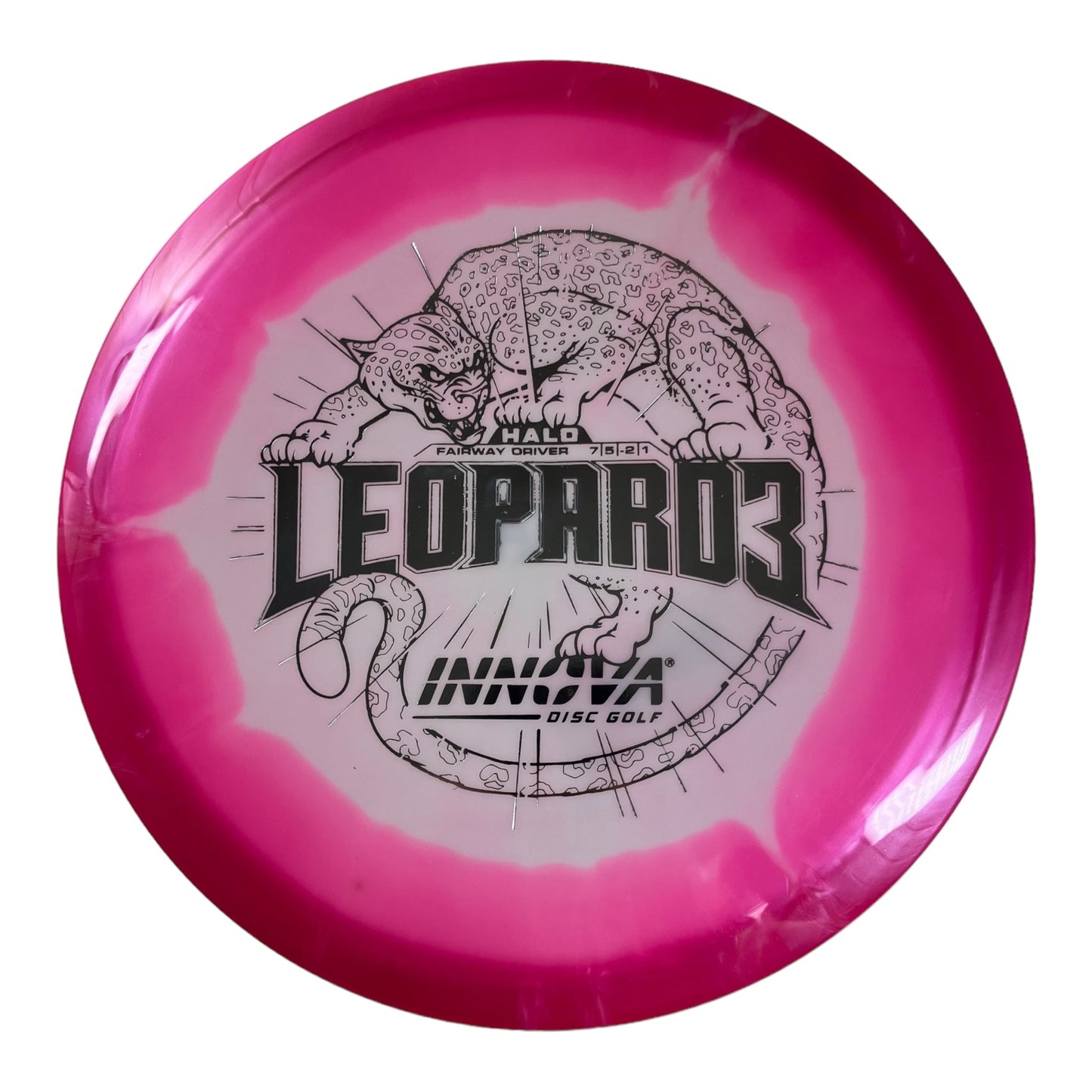 Innova Champion Discs Leopard3 | Halo | Pink/Gold 161g Disc Golf