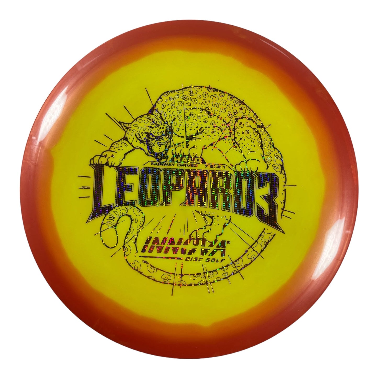 Innova Champion Discs Leopard3 | Halo | Yellow/Gold 173g Disc Golf